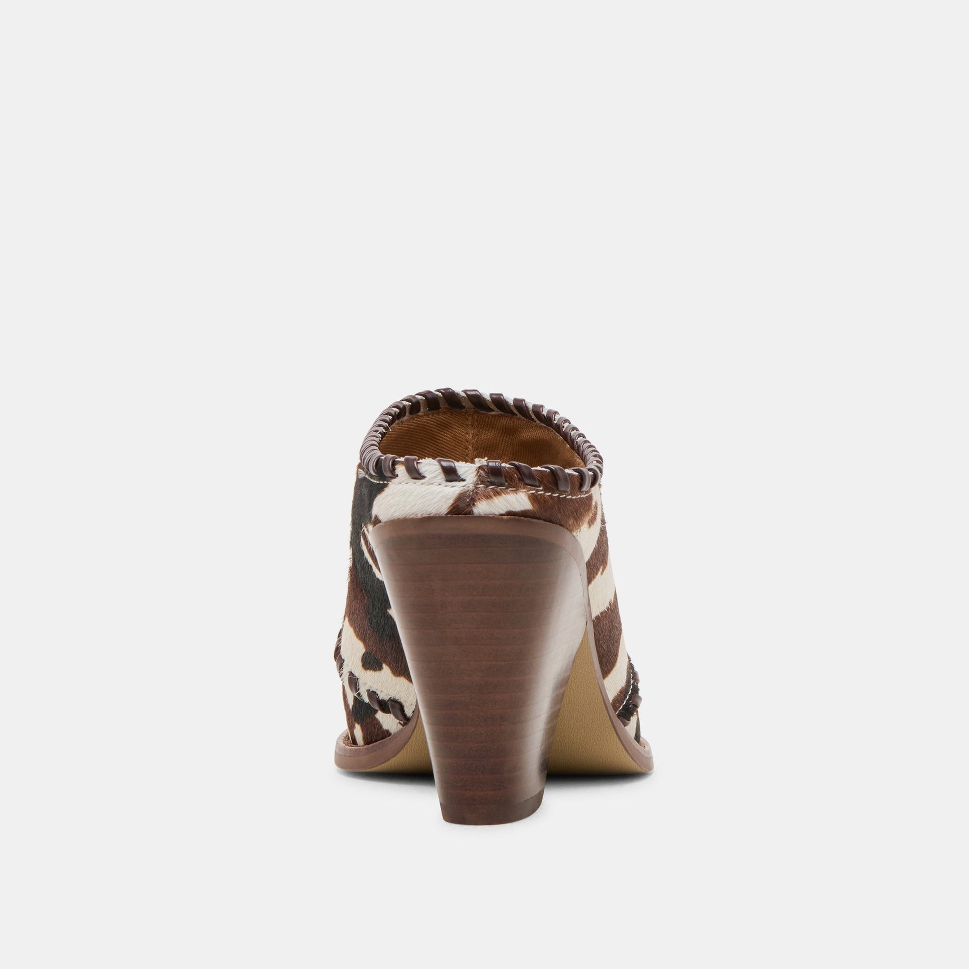 Jolyn Cocoa Taurus Calf Hair Heels - Dolce Vita
