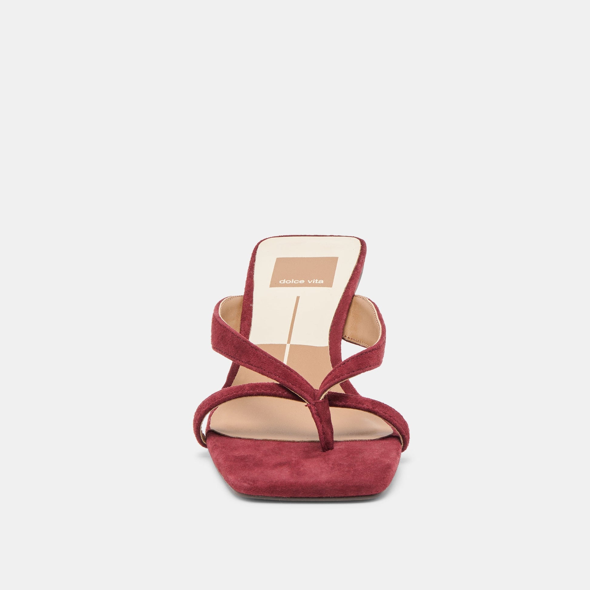 Brevel Oxblood Suede Heels - Dolce Vita