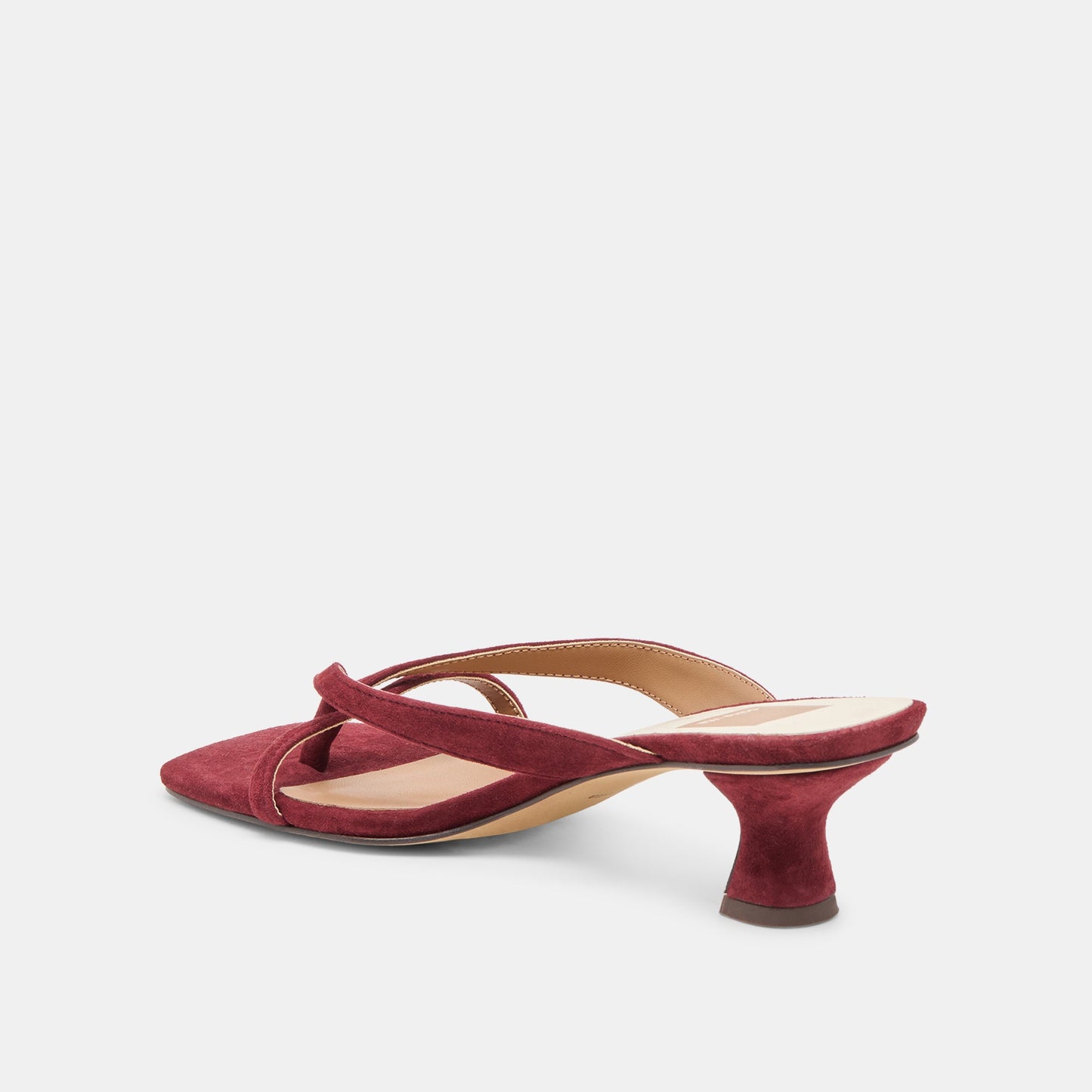 Brevel Oxblood Suede Heels - Dolce Vita