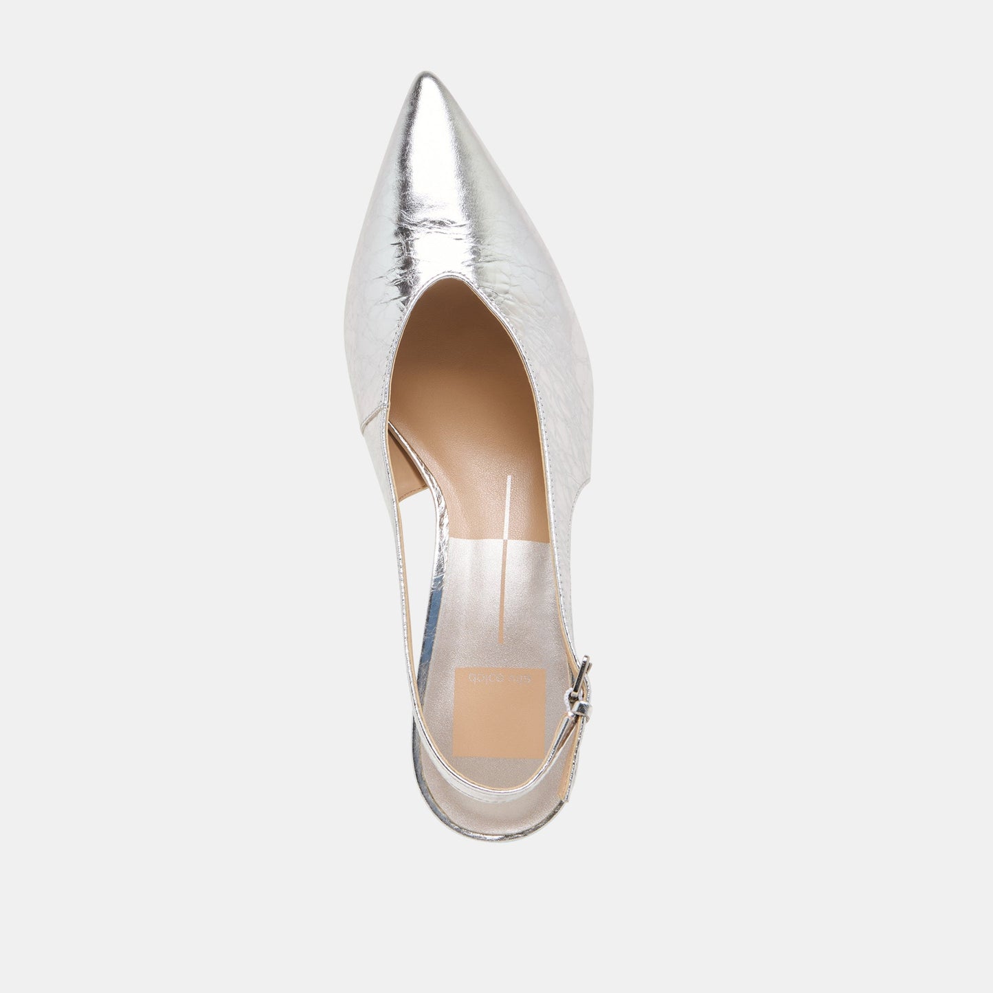 ALENNA HEELS SILVER DISTRESSED LEATHER - Dolce Vita
