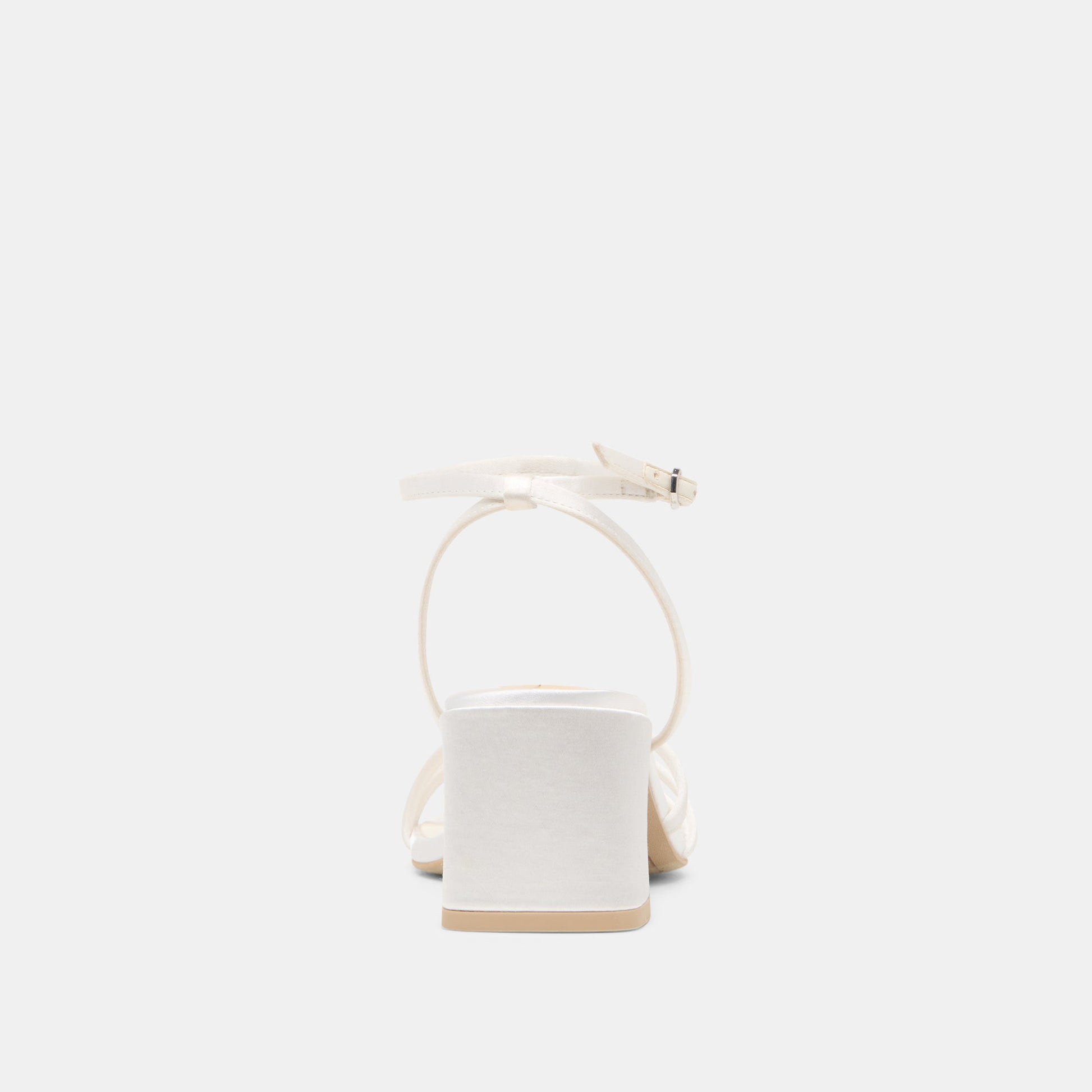 Ysabel True White Satin Heels - Dolce Vita