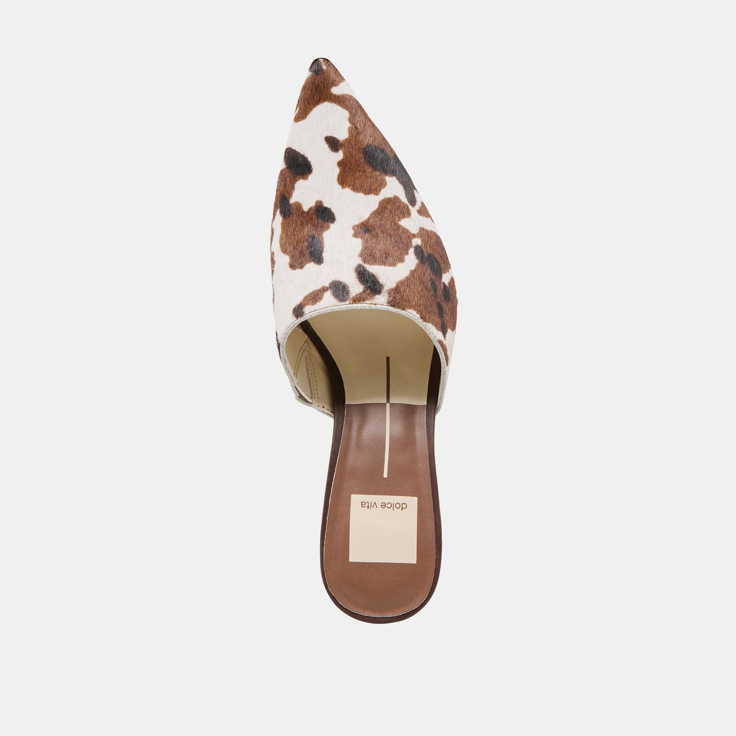 Lexy Cocoa Taurus Calf Hair Heels - Dolce Vita