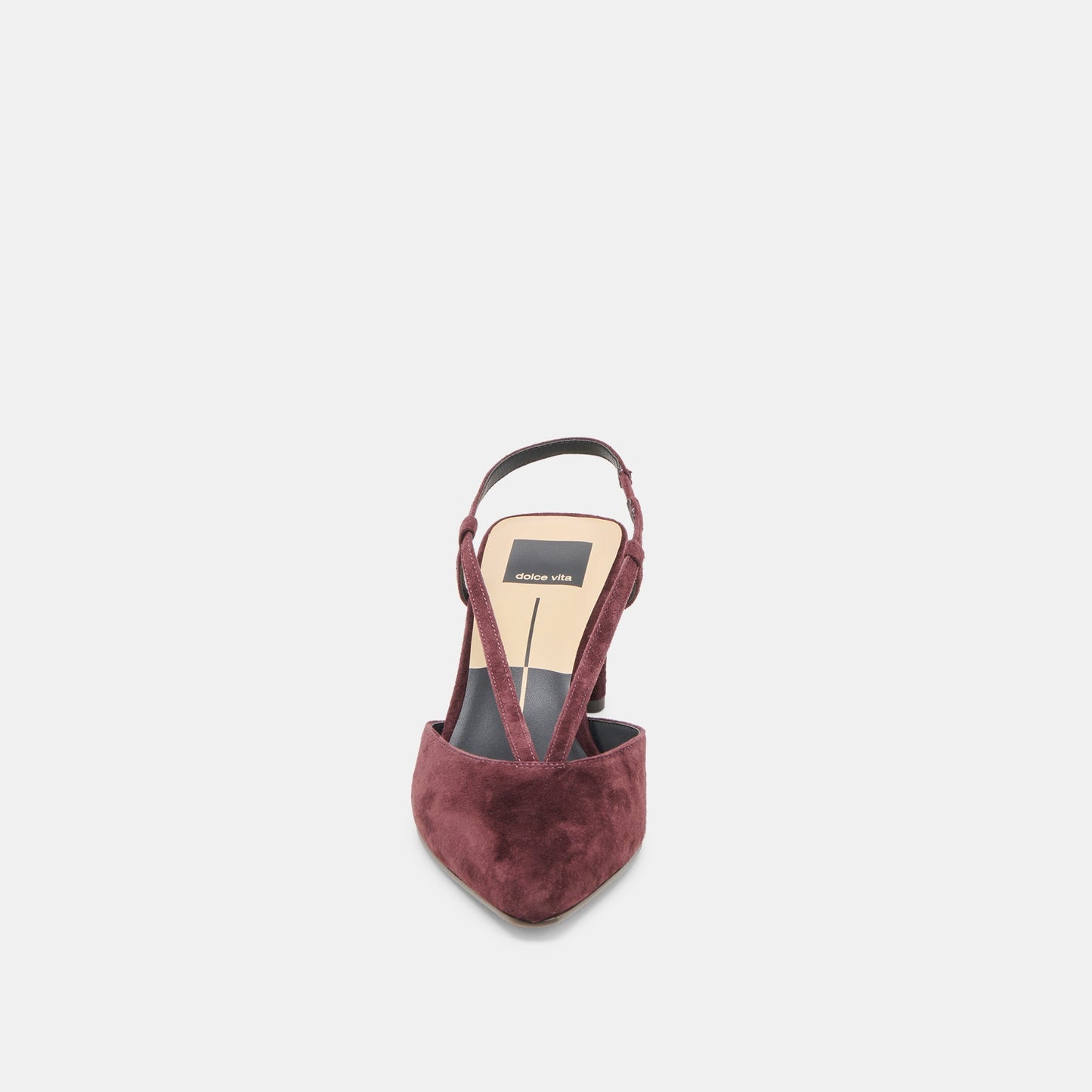 Ginay Mulberry Suede Heels - Dolce Vita
