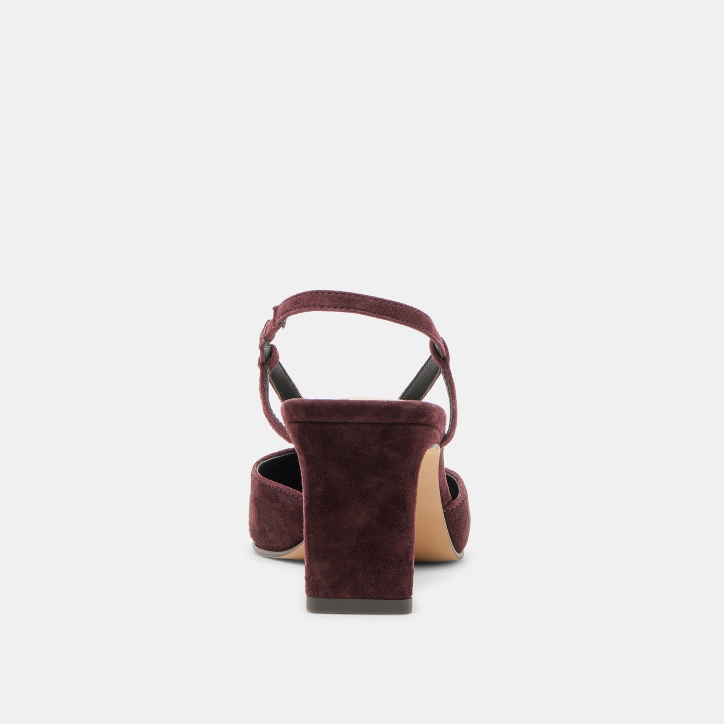Ginay Mulberry Suede Heels - Dolce Vita