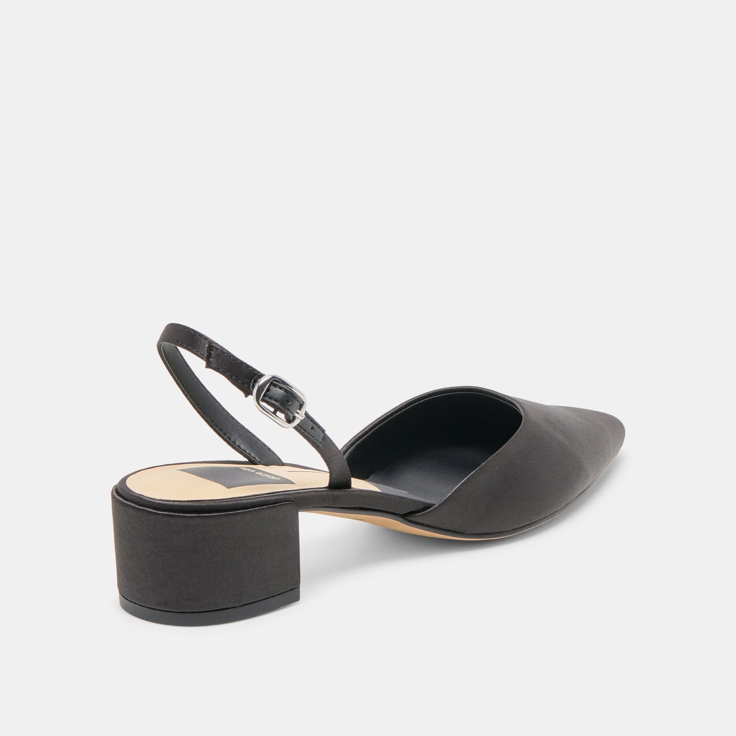 Carel Onyx Satin Heels - Dolce Vita