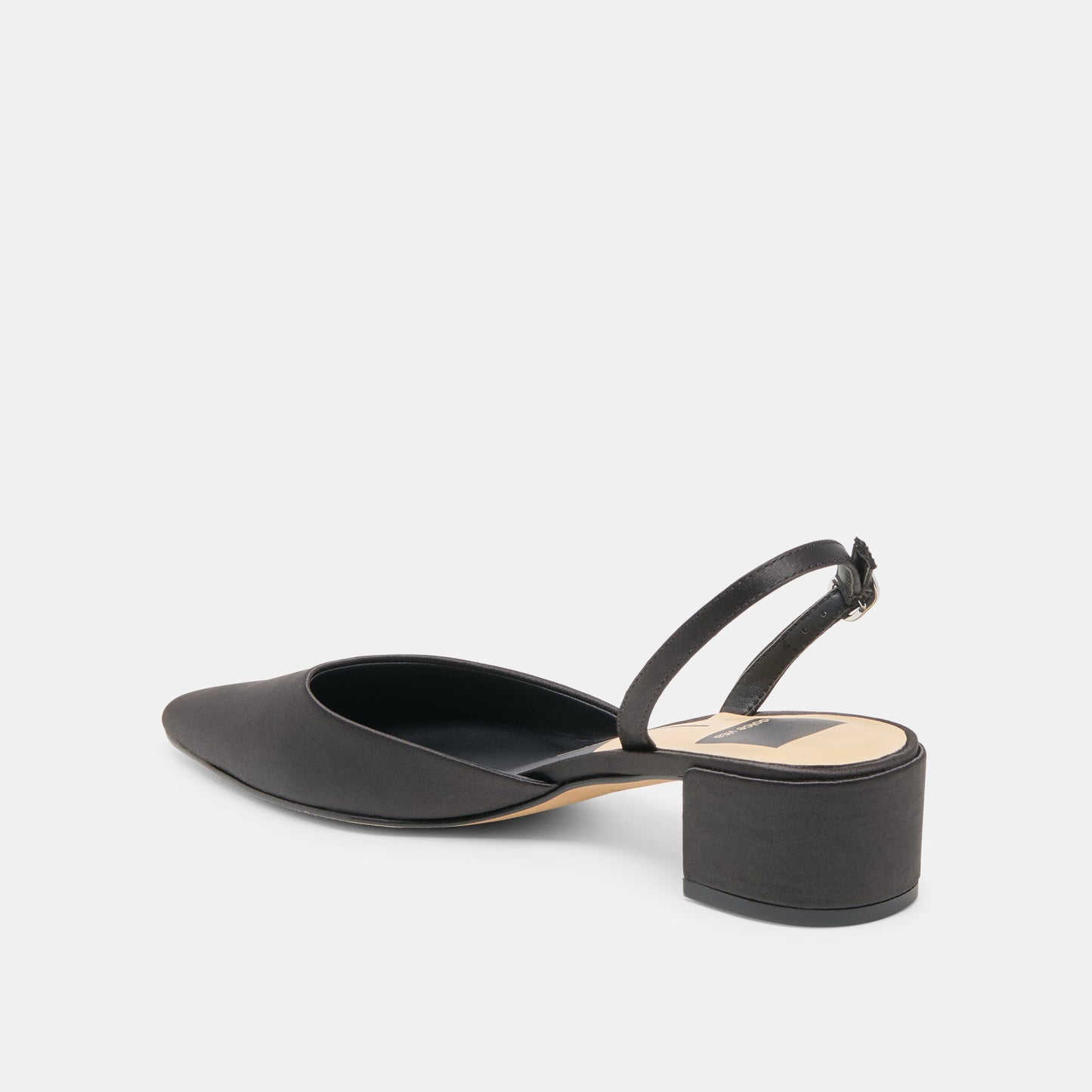 Carel Onyx Satin Heels - Dolce Vita