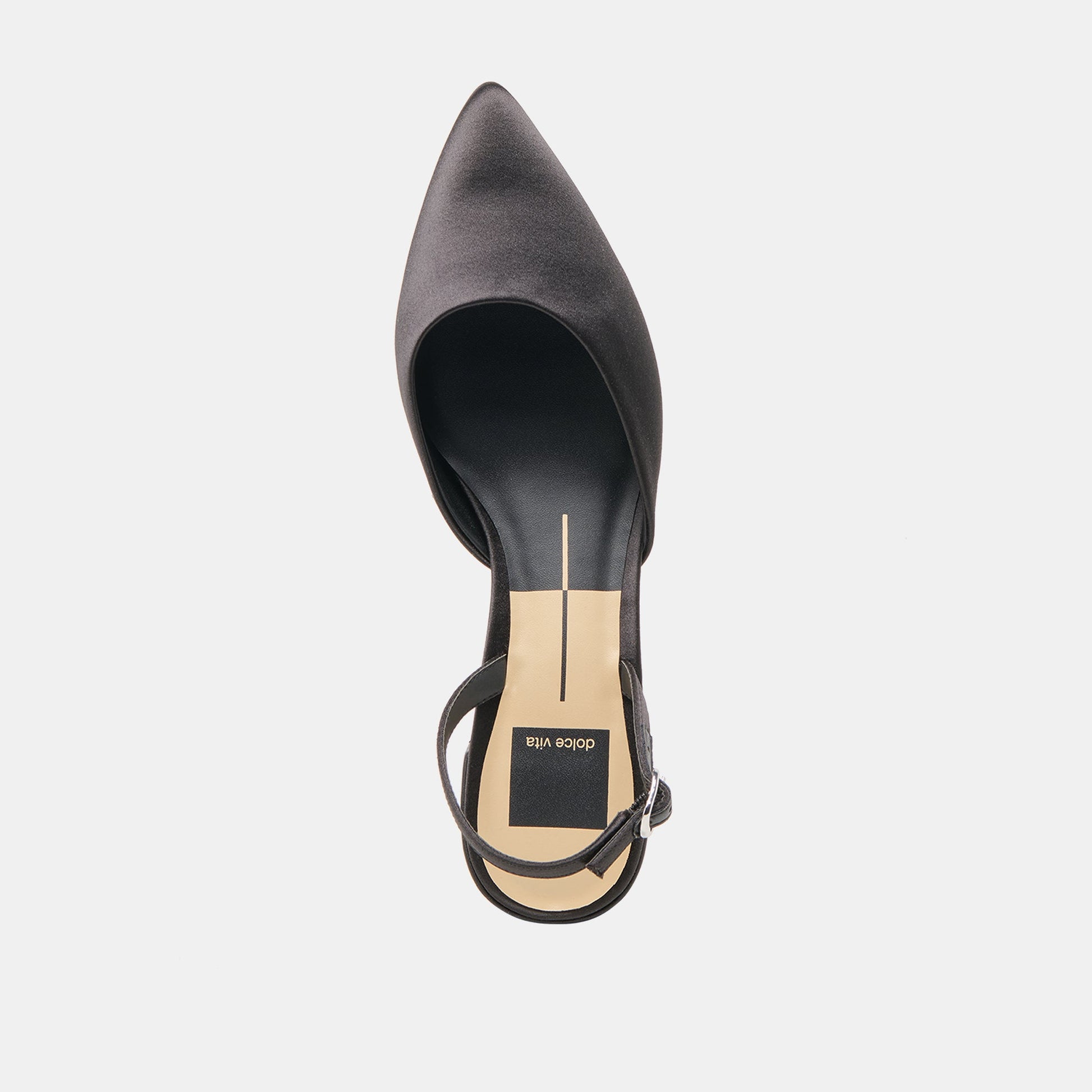 Carel Onyx Satin Heels - Dolce Vita