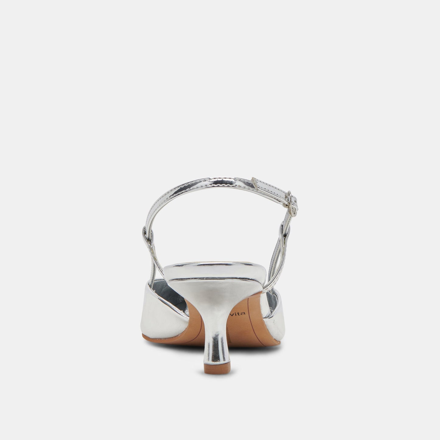 ODELA WIDE HEELS SILVER STELLA - Dolce Vita
