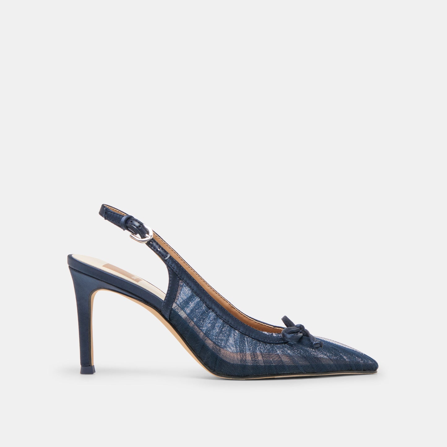 Yela Navy Tulle Heels - Dolce Vita