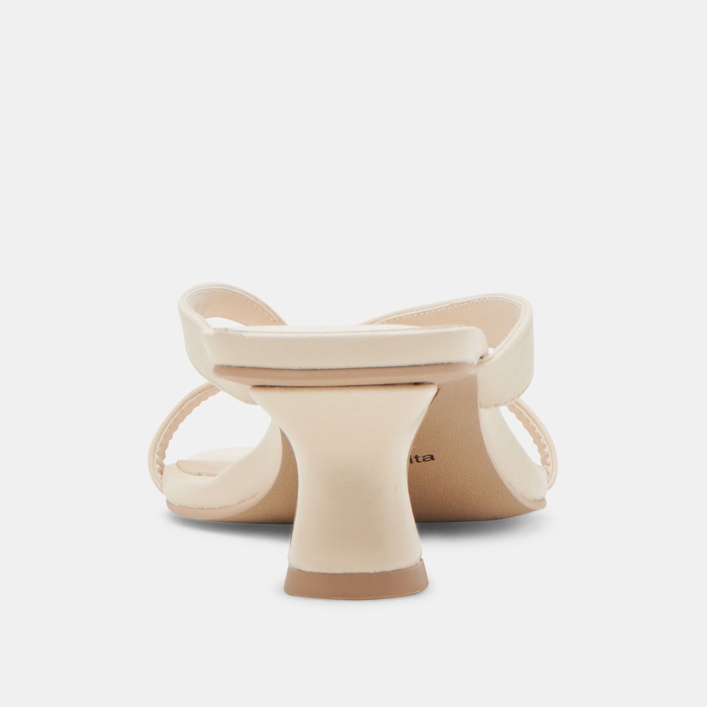 BREVEL HEELS BONE LEATHER - Dolce Vita