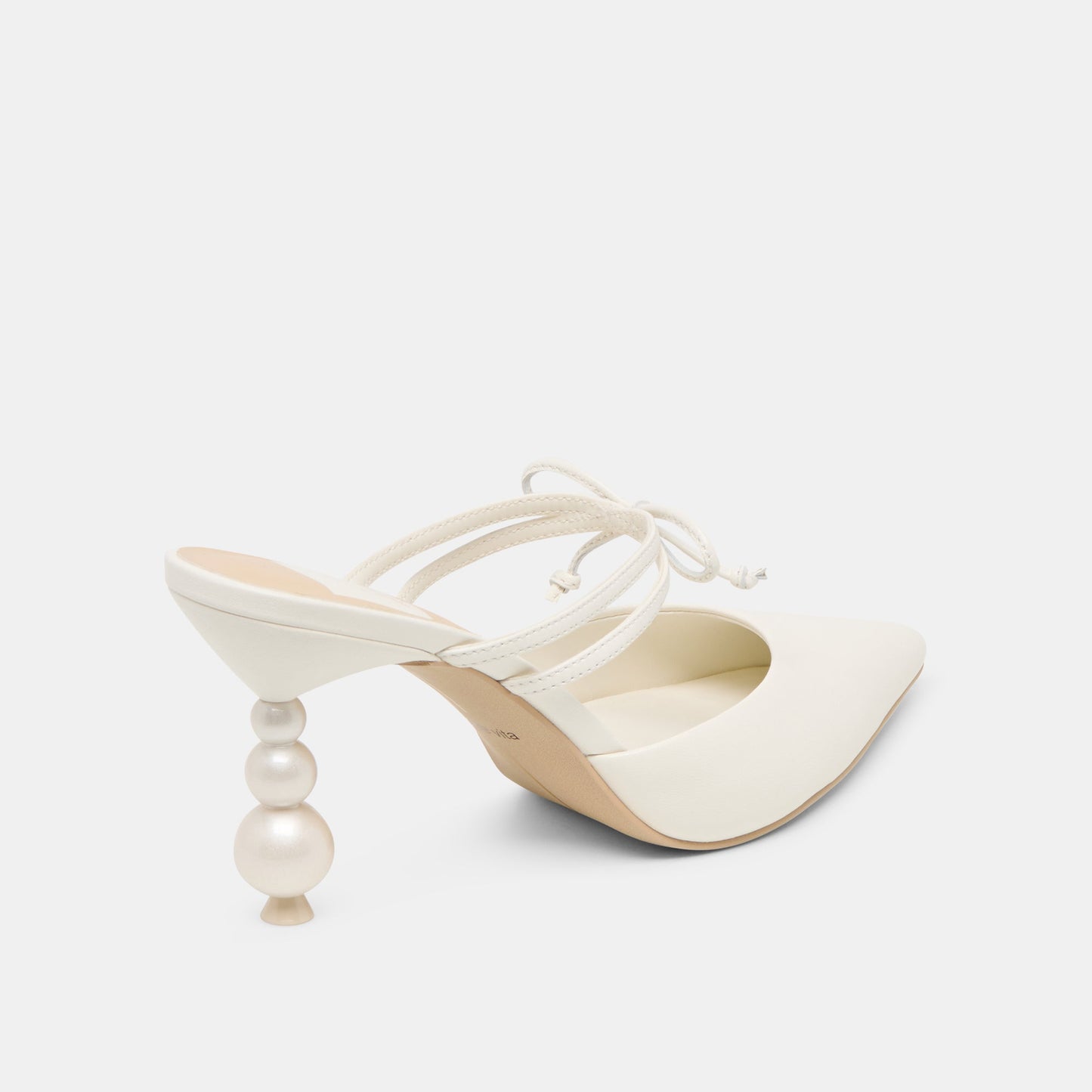 Klaire True White Leather Heels - Dolce Vita