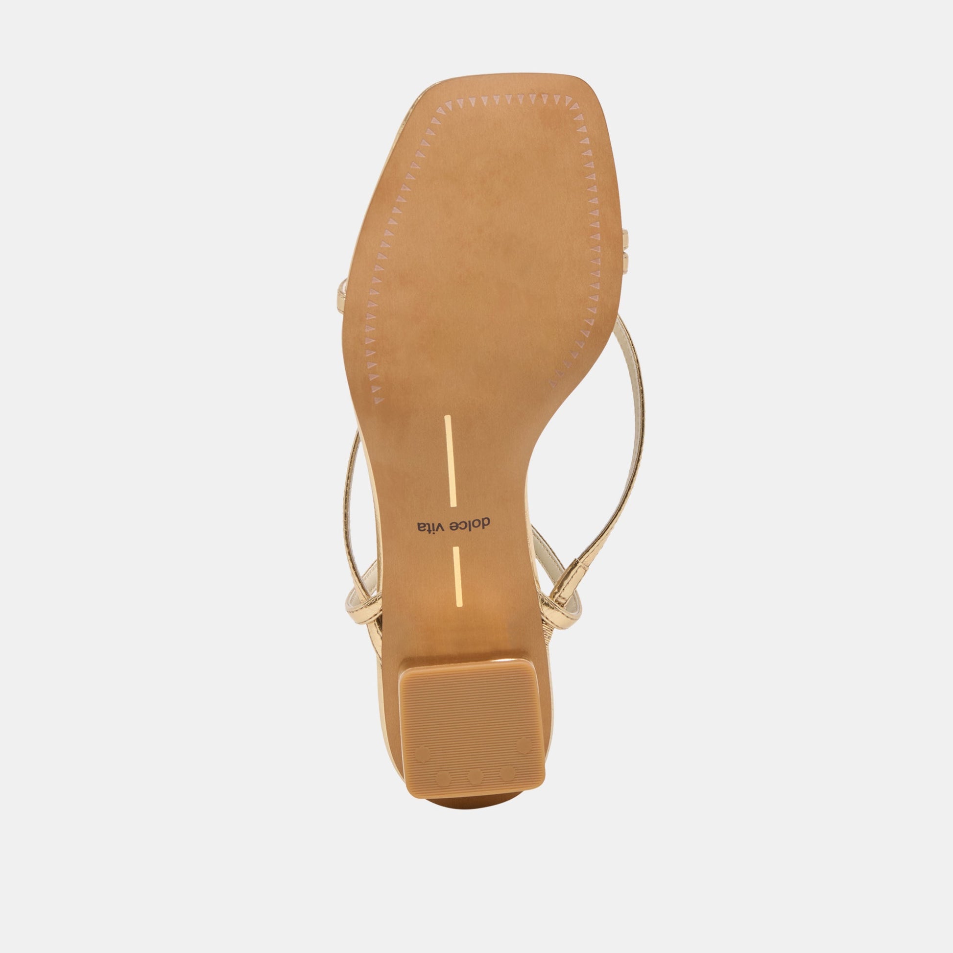 KARLOS SANDALS GOLD METALLIC STELLA - Dolce Vita