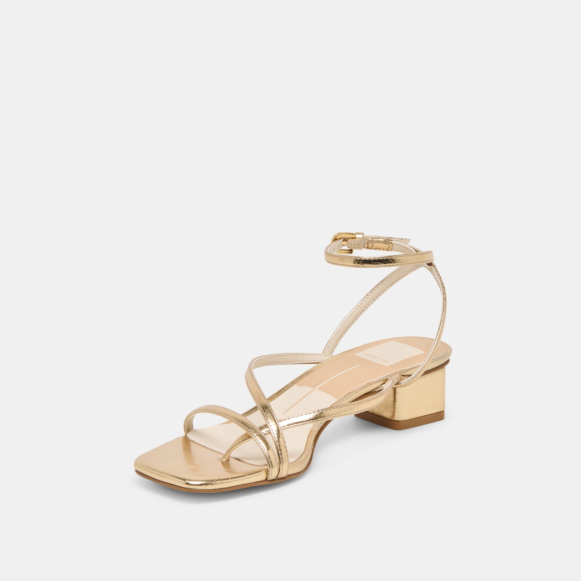 KARLOS SANDALS GOLD METALLIC STELLA - Dolce Vita