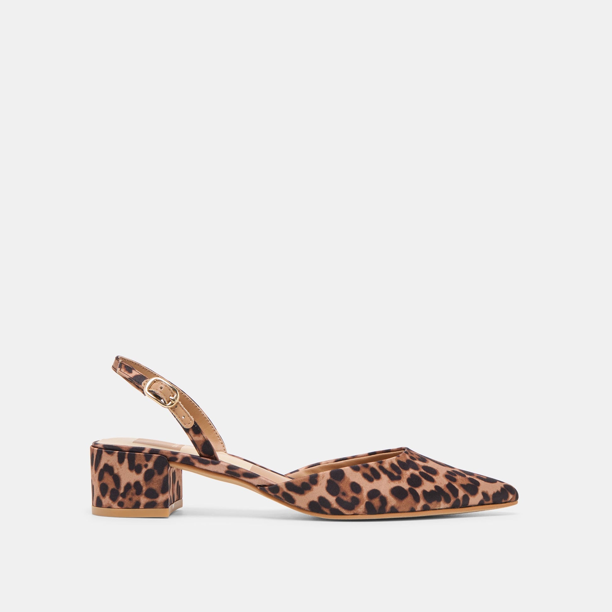 Carel Dk Leopard Satin Heels - Dolce Vita