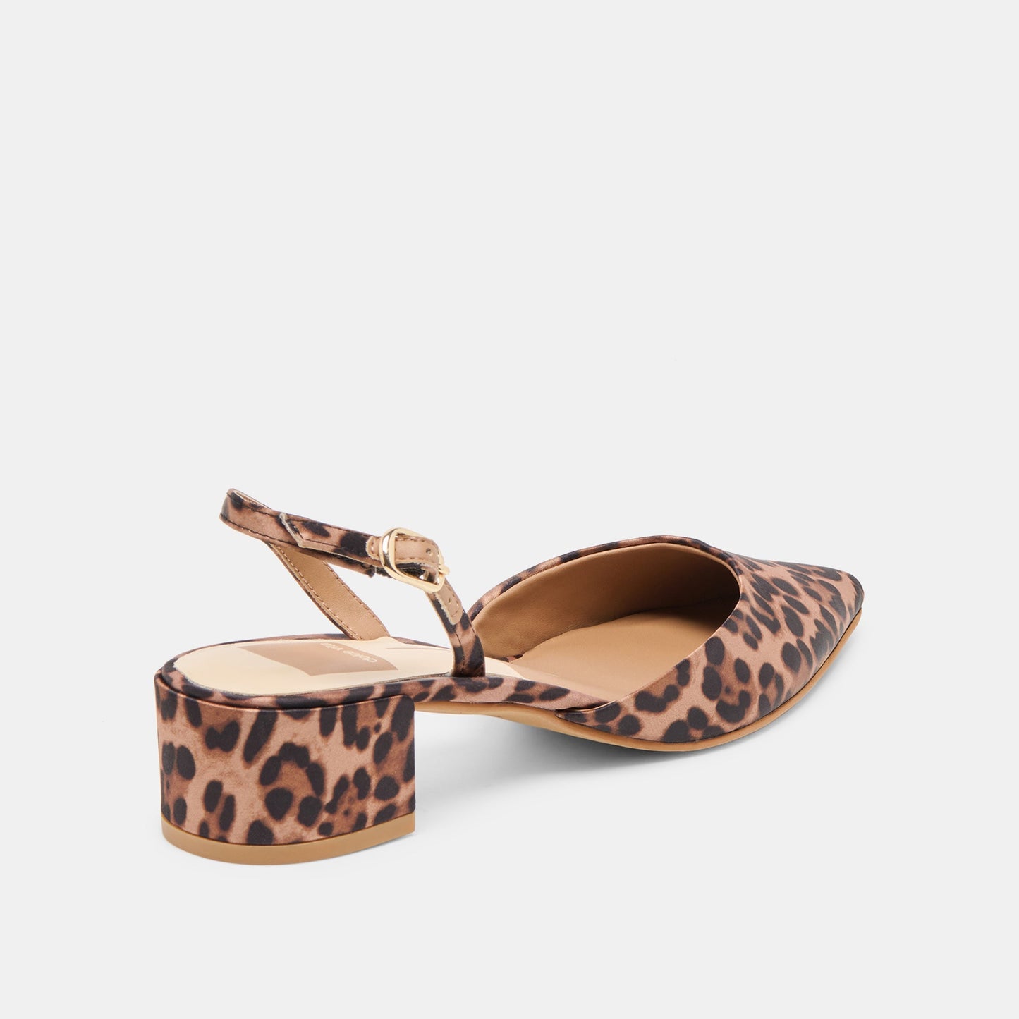 Carel Dk Leopard Satin Heels - Dolce Vita