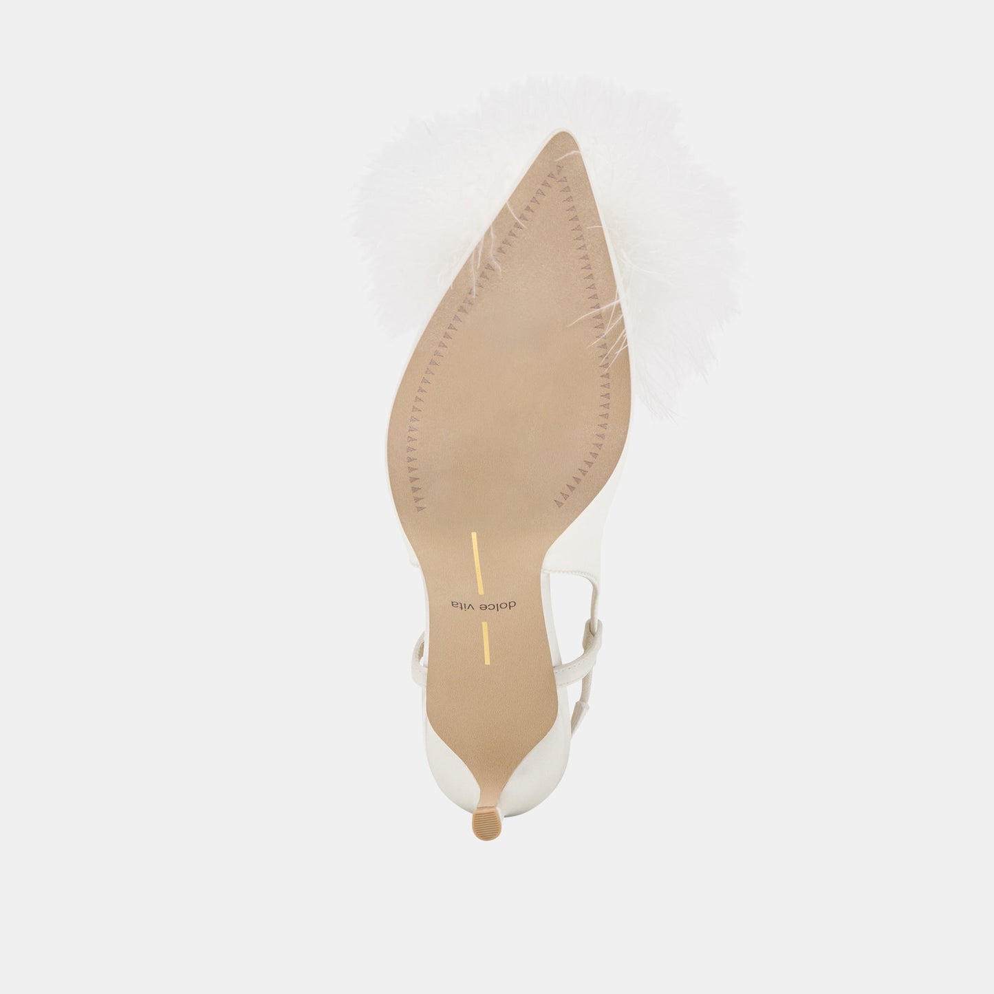 Kamy True White Satin Heels - Dolce Vita