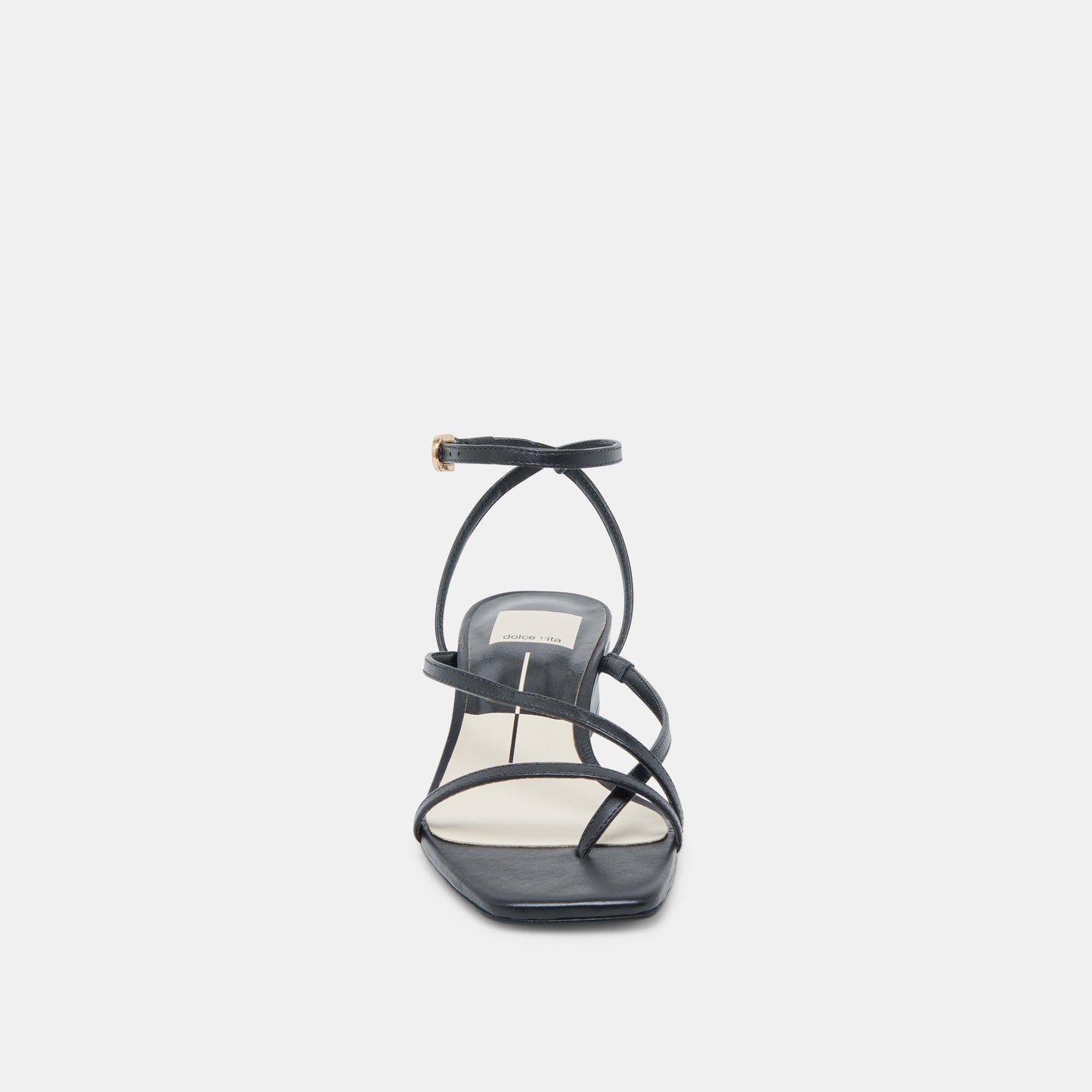 KARLOS SANDALS BLACK LEATHER - Dolce Vita