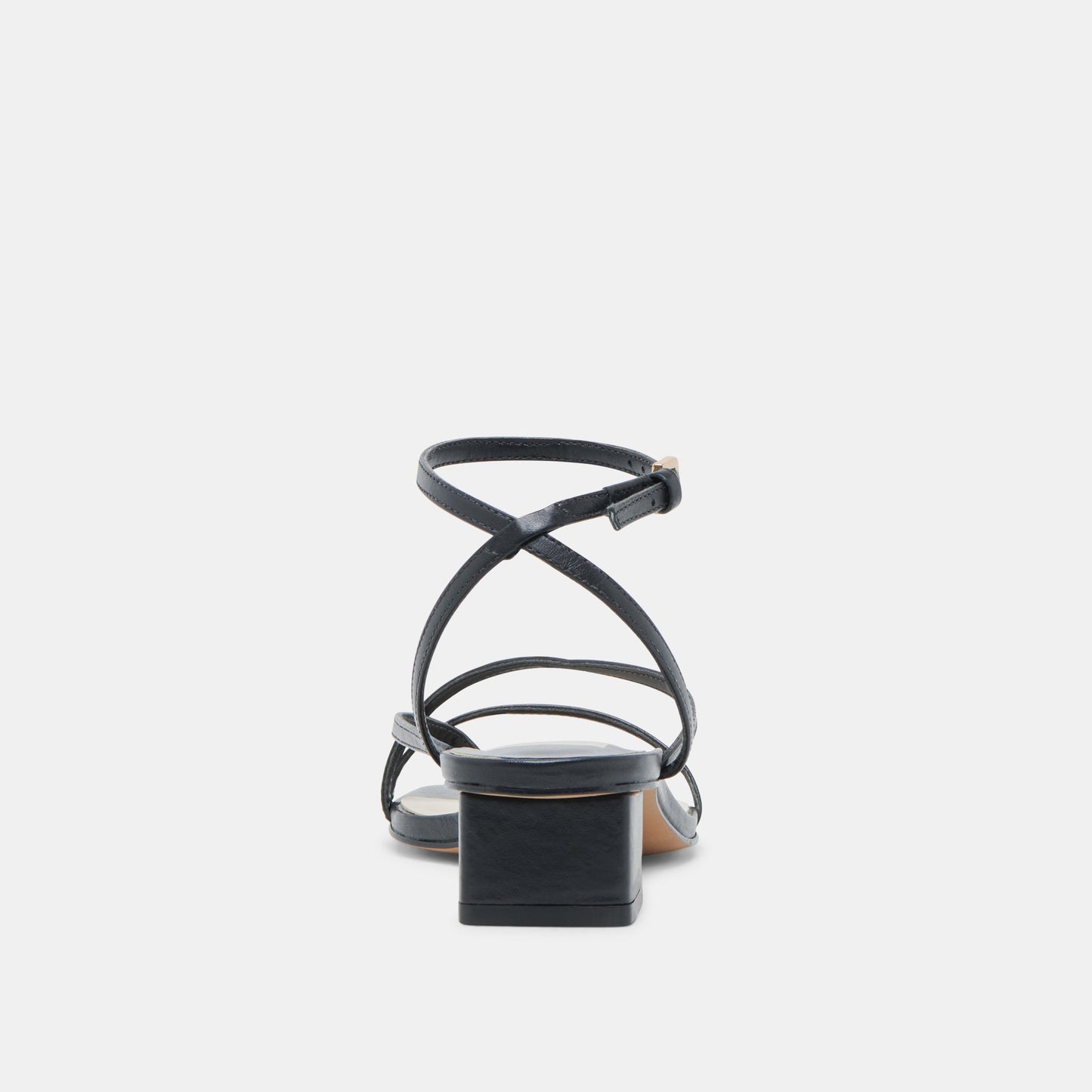 KARLOS SANDALS BLACK LEATHER - Dolce Vita