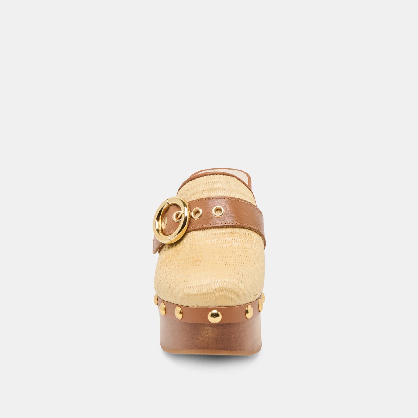 Debrah Lt Natural Raffia Clogs - Dolce Vita