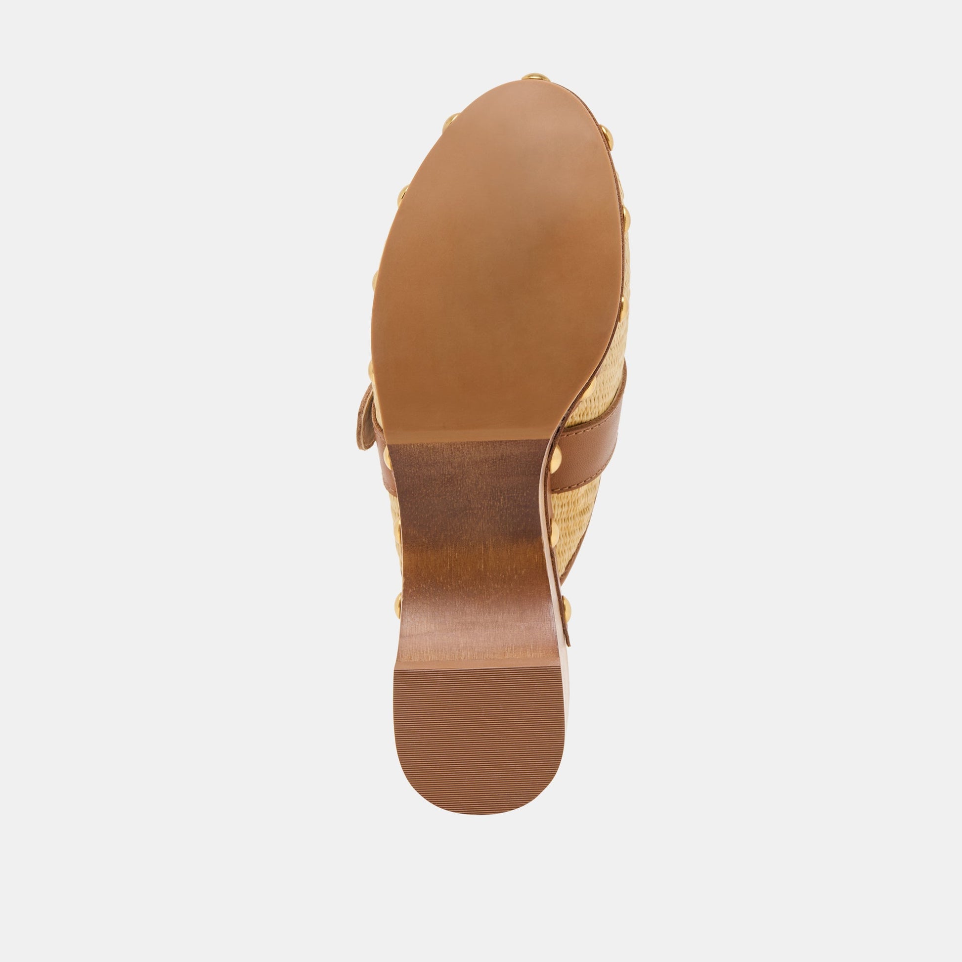 Debrah Lt Natural Raffia Clogs - Dolce Vita