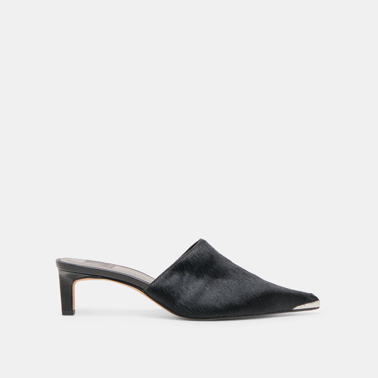 Lexy Nero Calf Hair Heels - Dolce Vita