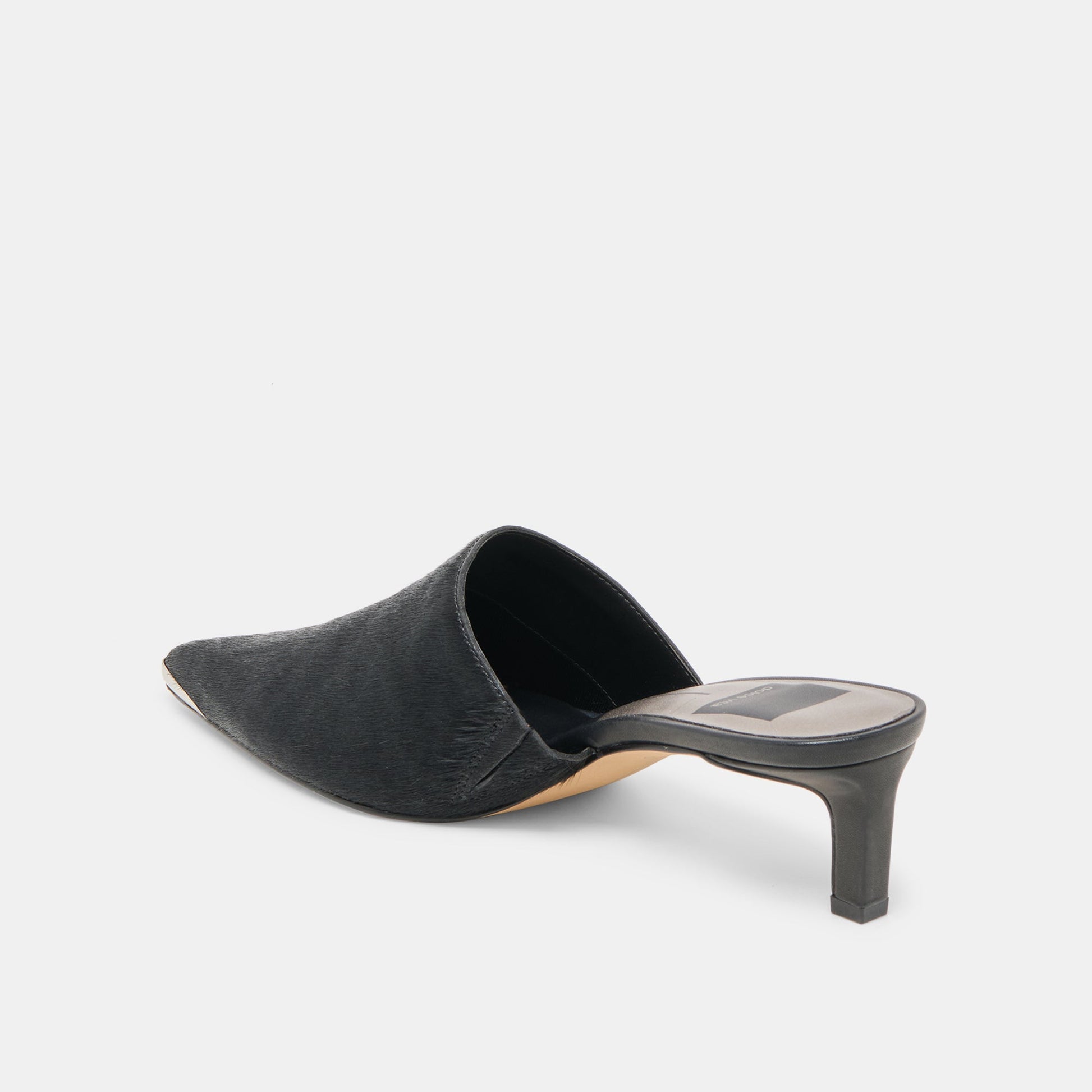 Lexy Nero Calf Hair Heels - Dolce Vita