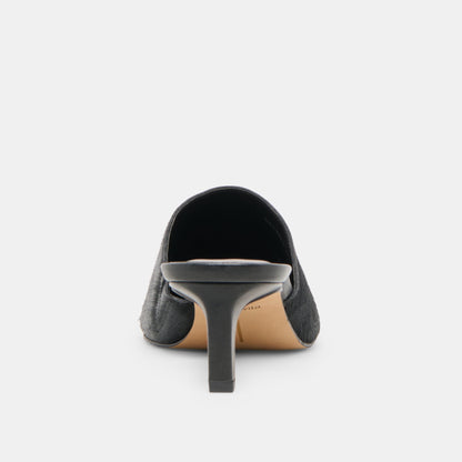 Lexy Nero Calf Hair Heels - Dolce Vita