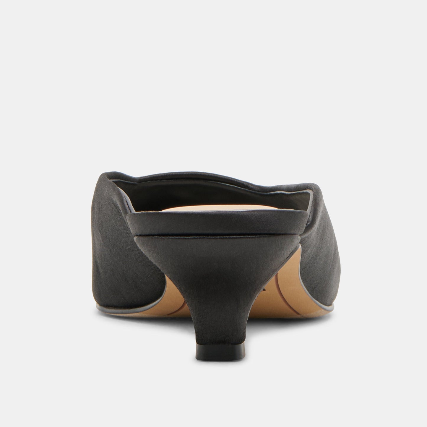 UMARA HEELS ONYX SATIN - Dolce Vita