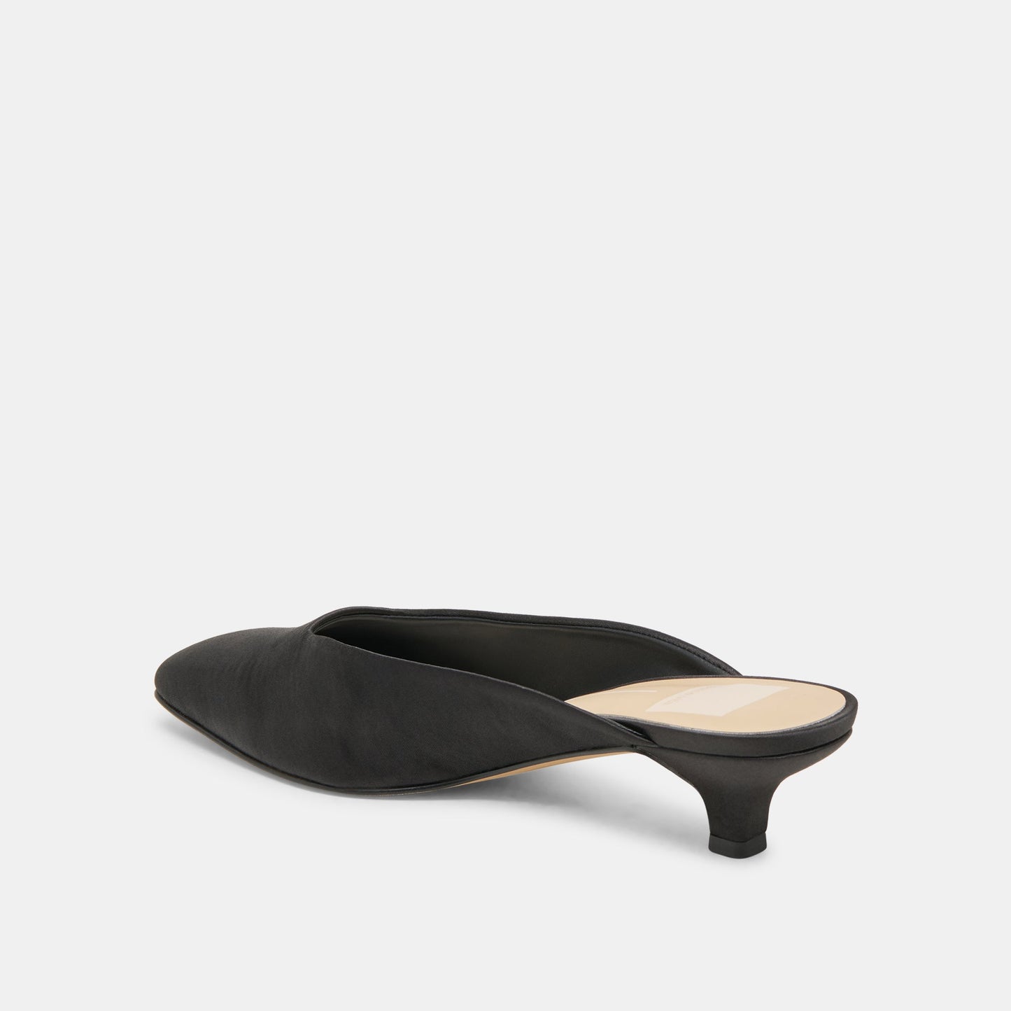 UMARA HEELS ONYX SATIN - Dolce Vita