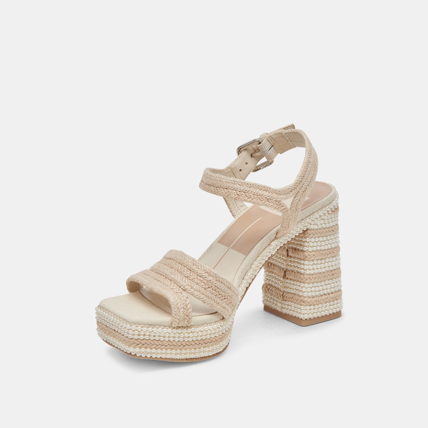 ANIRA Ivory Pearl Heels - Dolce Vita