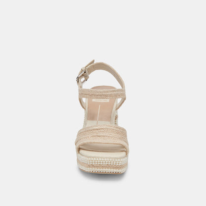 ANIRA Ivory Pearl Heels - Dolce Vita