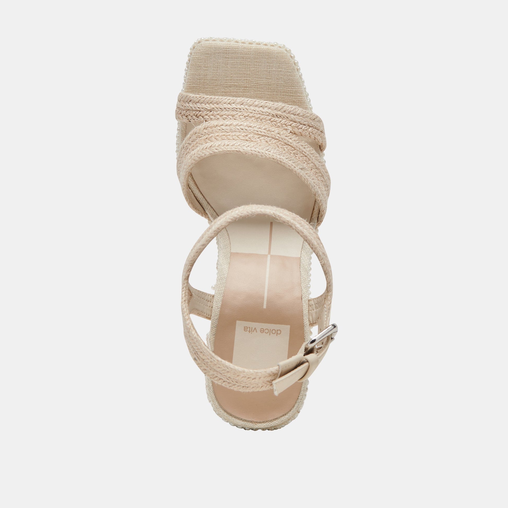 ANIRA Ivory Pearl Heels - Dolce Vita