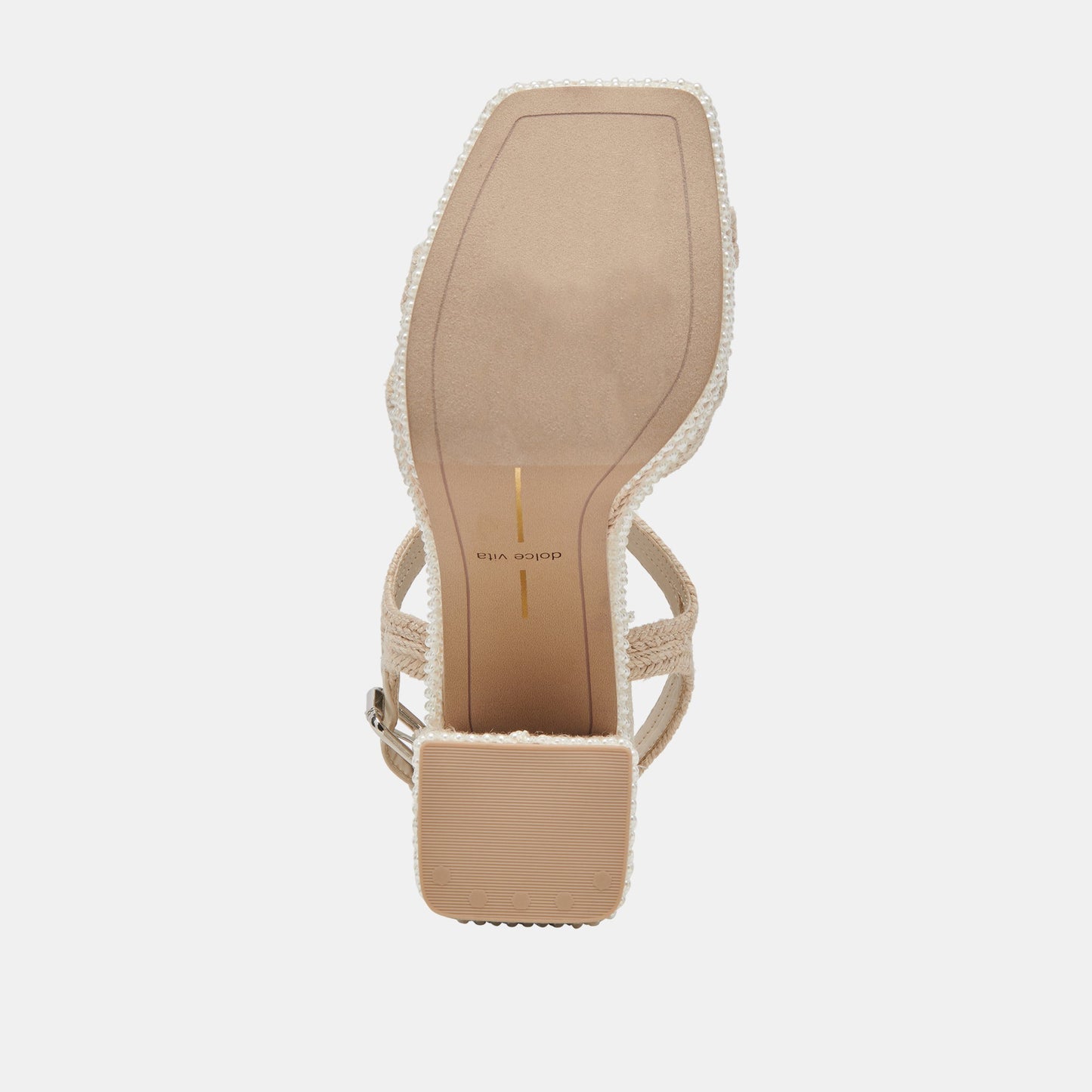 ANIRA Ivory Pearl Heels - Dolce Vita