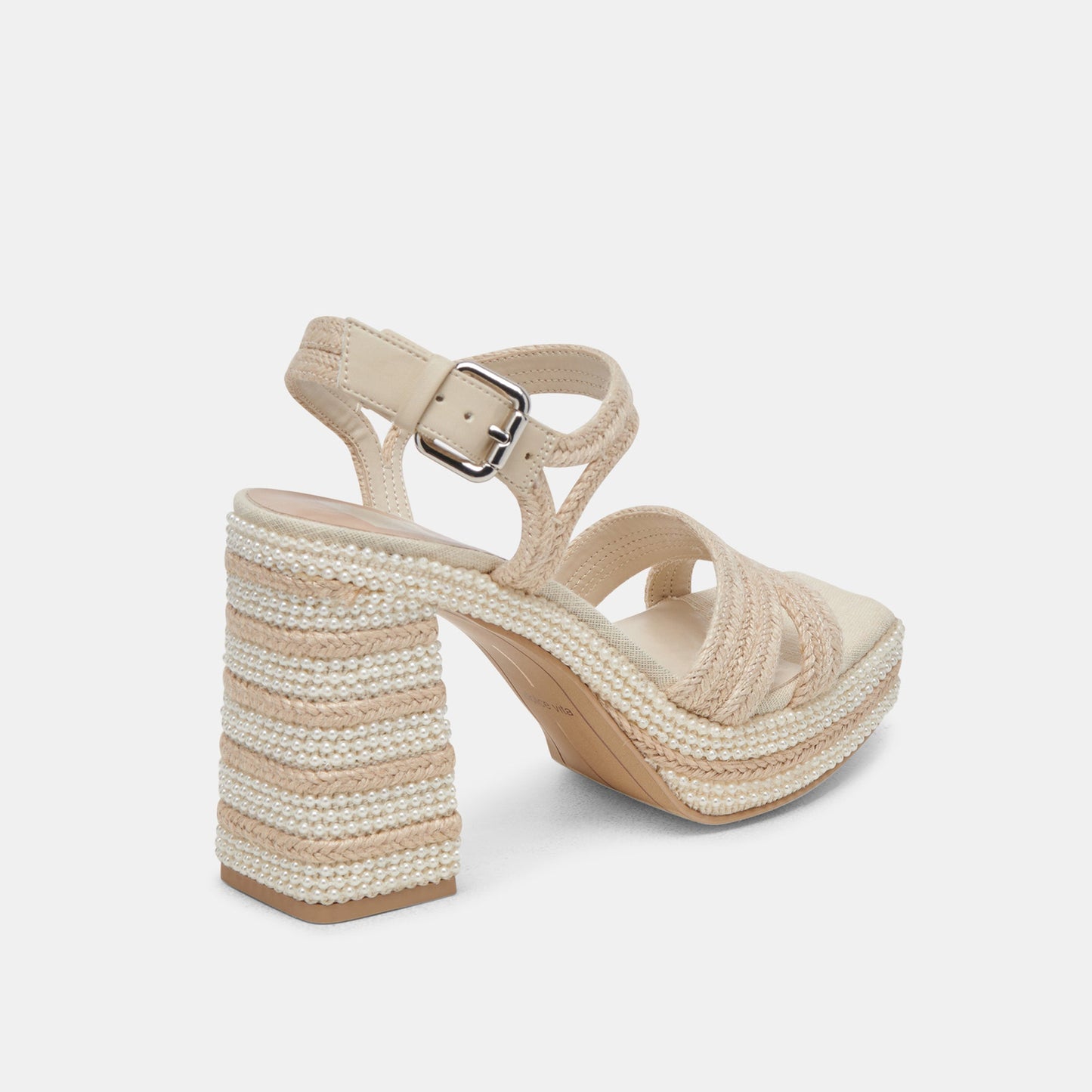 ANIRA Ivory Pearl Heels - Dolce Vita