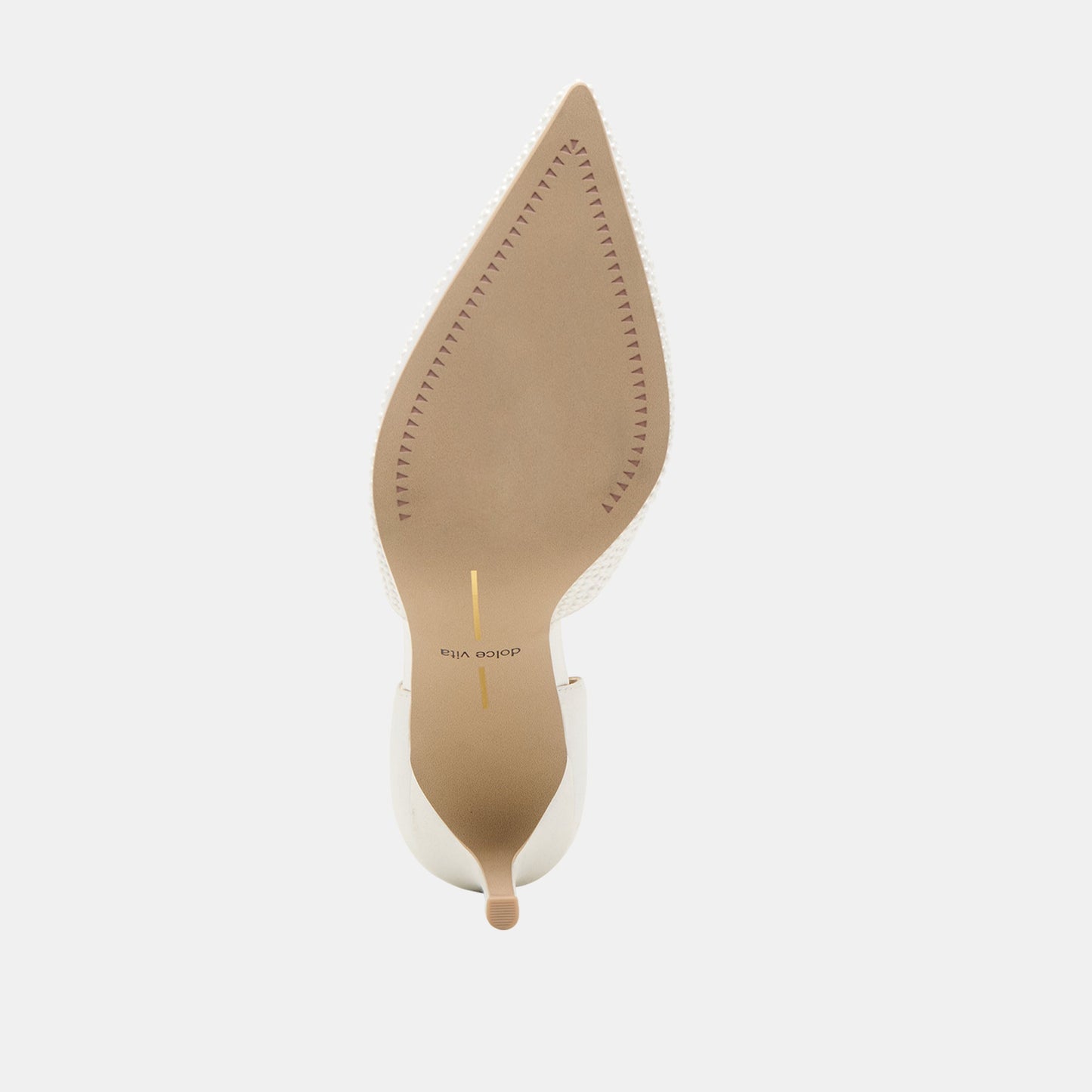 Eloy Pearl Off White Satin Heels - Dolce Vita
