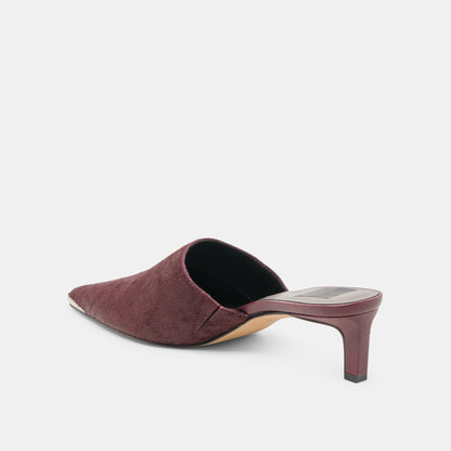 Lexy Berry Calf Hair Heels - Dolce Vita
