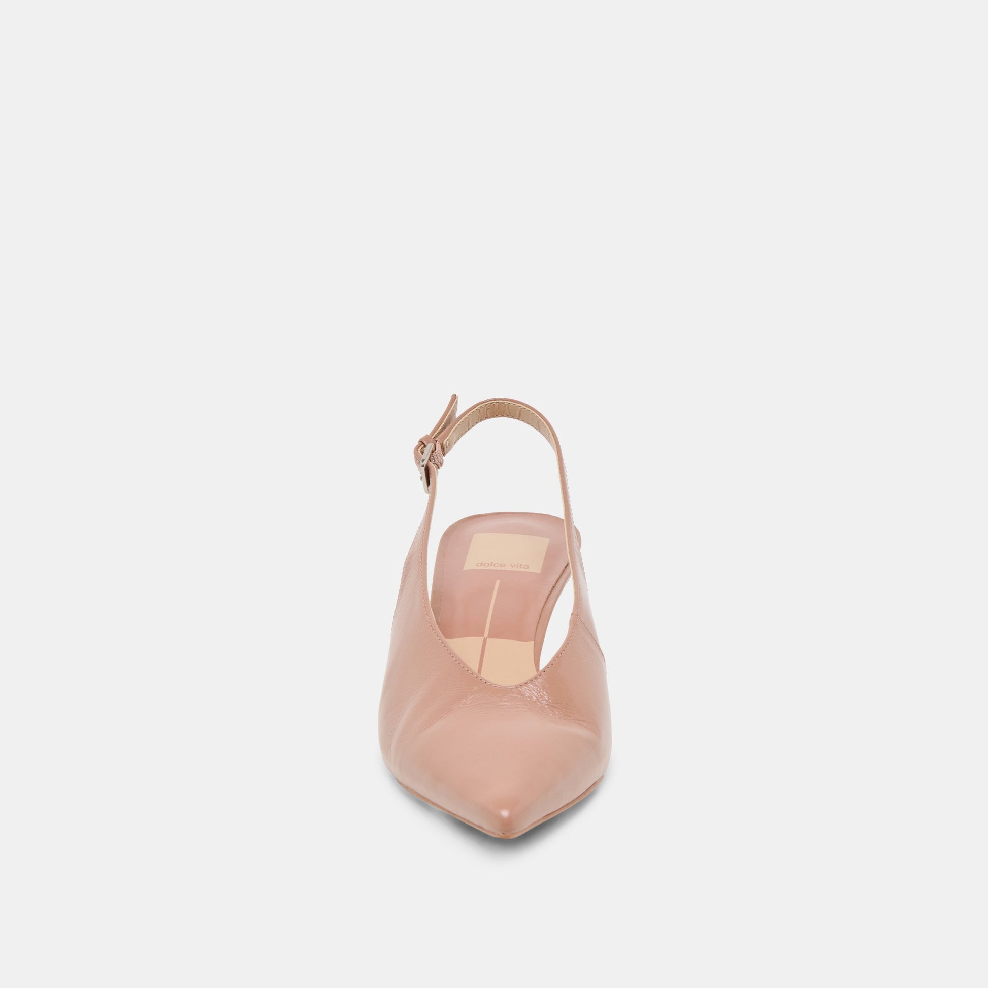 ALENNA HEELS WHISKEY CRINKLE PATENT - Dolce Vita