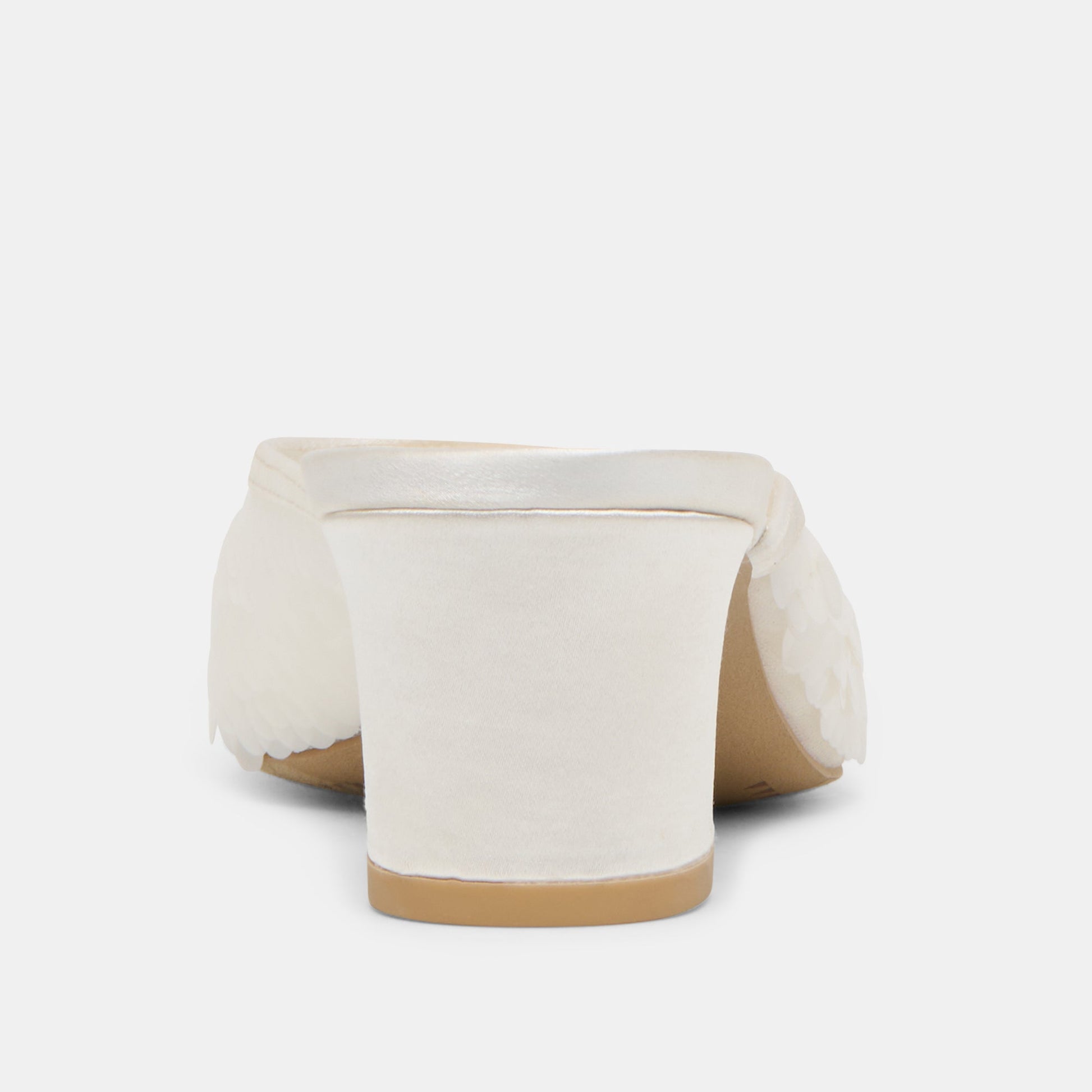 Inga Off White Satin Heels - Dolce Vita