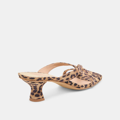 Brevel Dk Leopard Printed Suede Heels - Dolce Vita