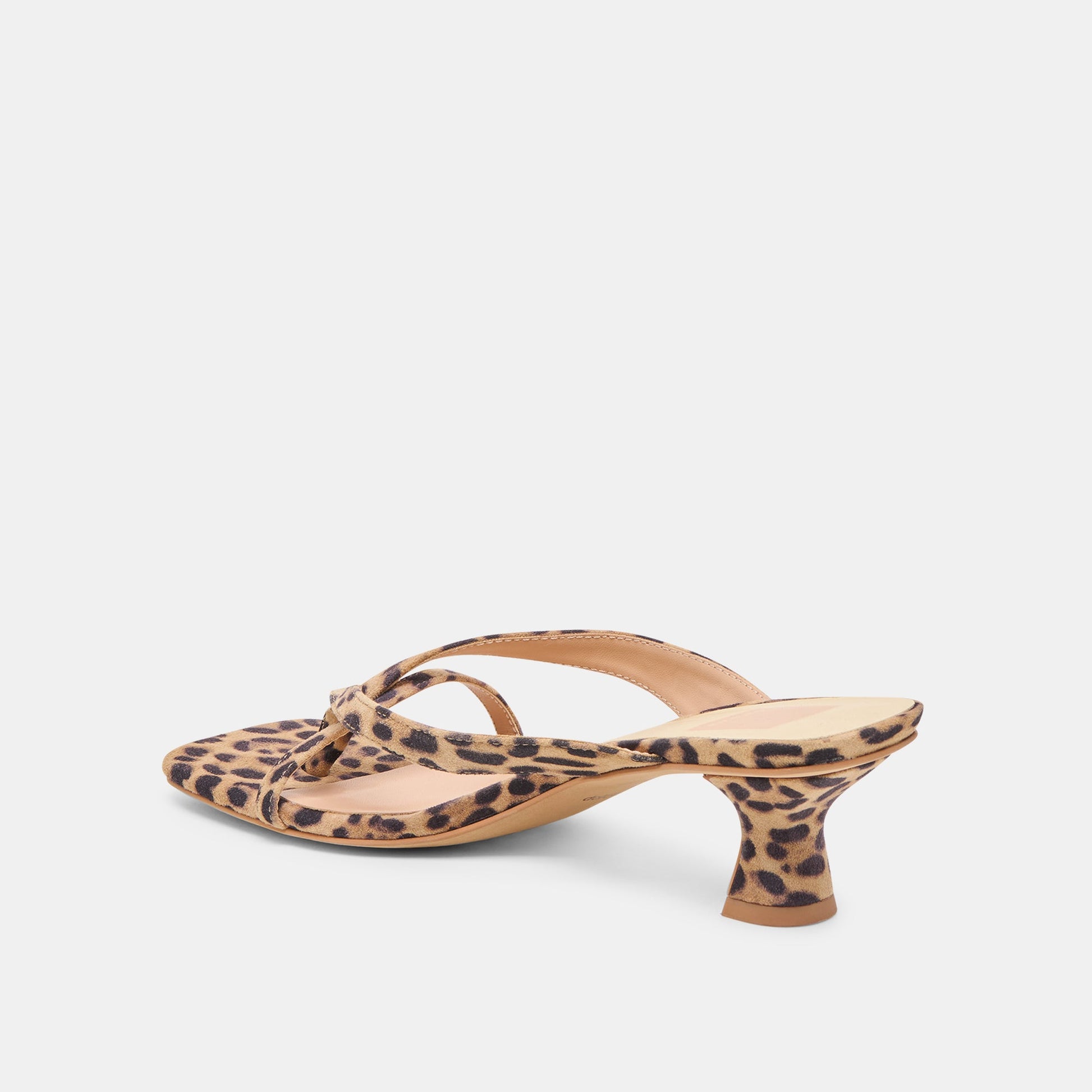 Brevel Dk Leopard Printed Suede Heels - Dolce Vita