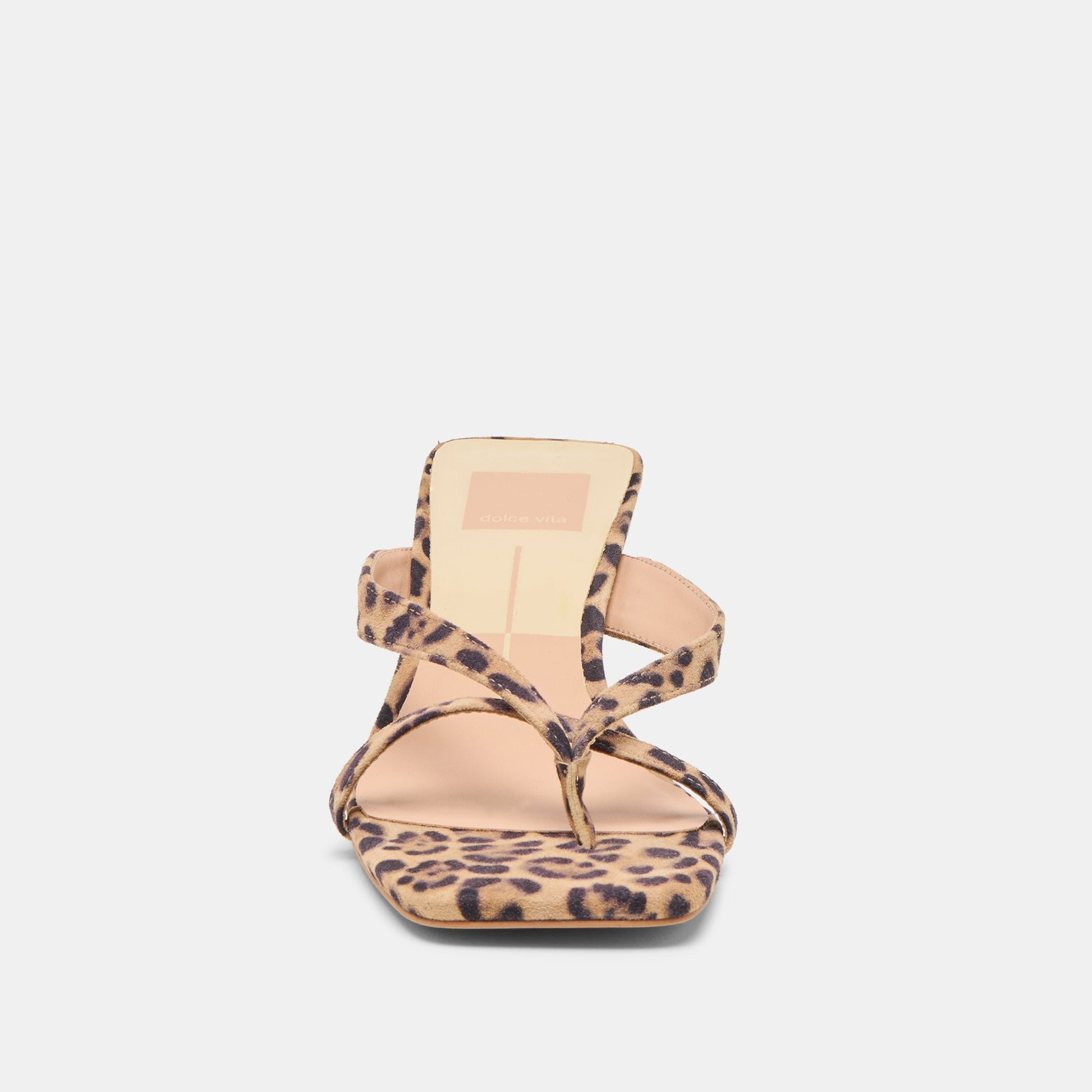 Brevel Dk Leopard Printed Suede Heels - Dolce Vita