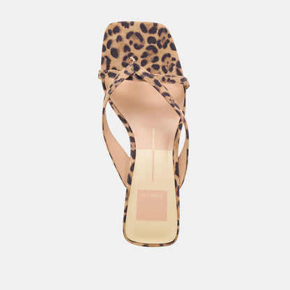 Brevel Dk Leopard Printed Suede Heels - Dolce Vita