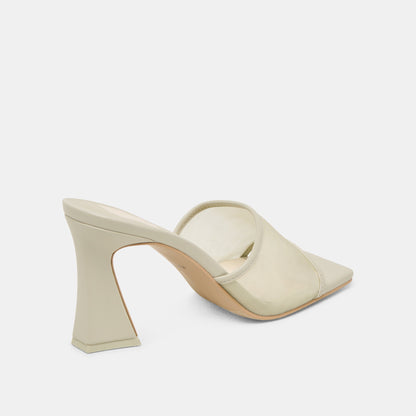 NARDA HEELS LIGHT SAGE MESH - Dolce Vita