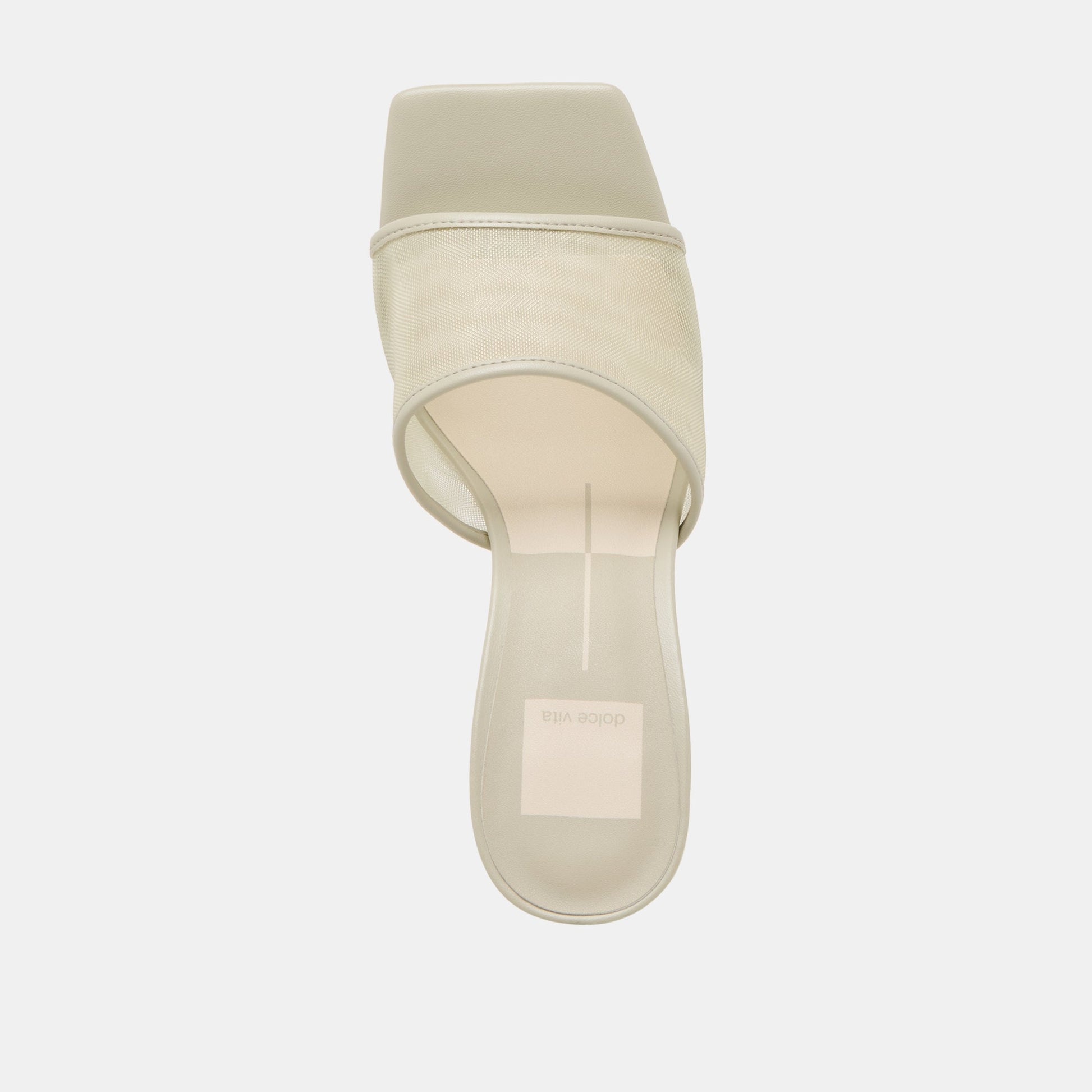 NARDA HEELS LIGHT SAGE MESH - Dolce Vita