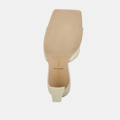 NARDA HEELS LIGHT SAGE MESH - Dolce Vita