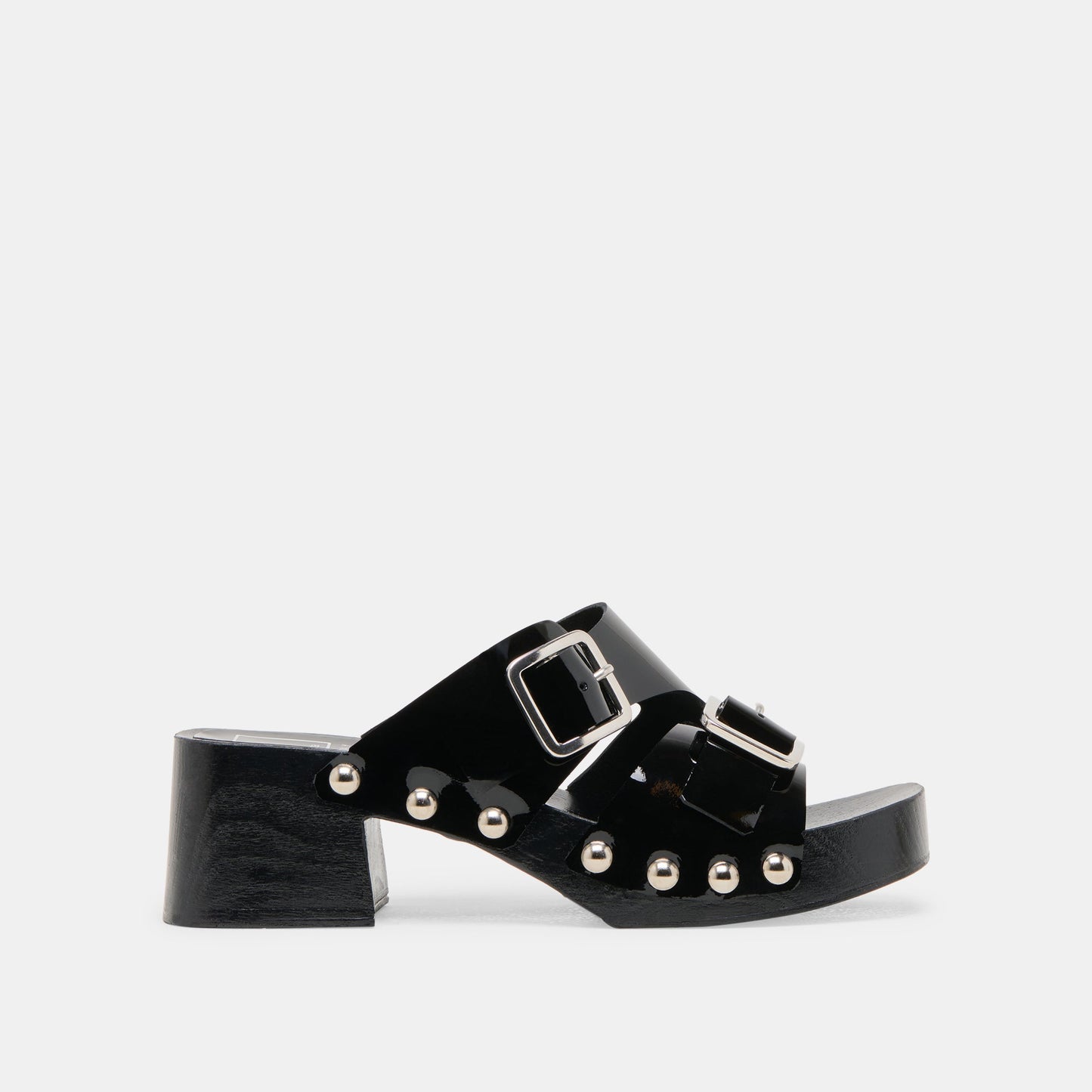 Melody Black Leather Heels - Dolce Vita