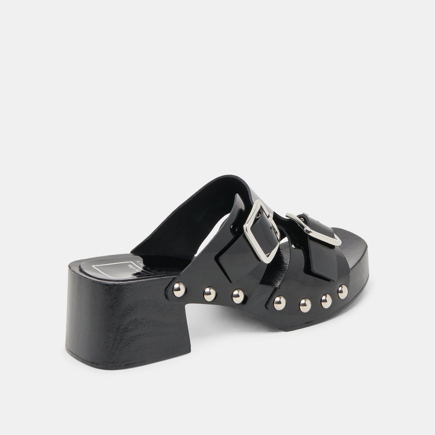 Melody Black Leather Heels - Dolce Vita