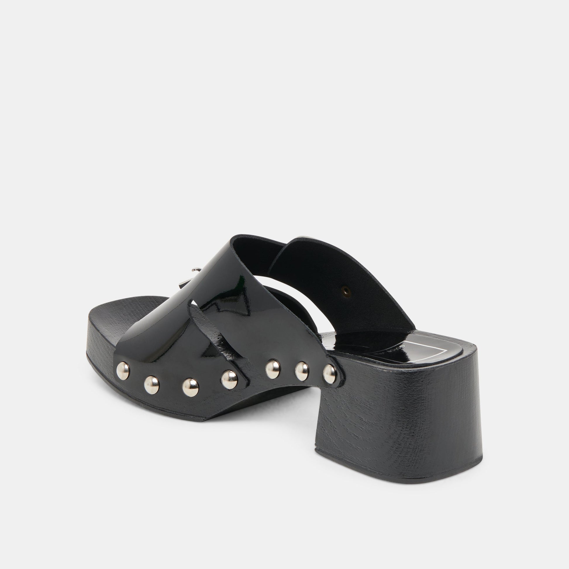 Melody Black Leather Heels - Dolce Vita