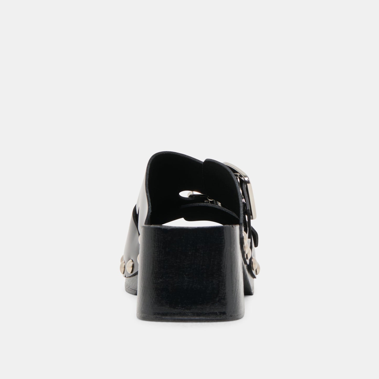Melody Black Leather Heels - Dolce Vita
