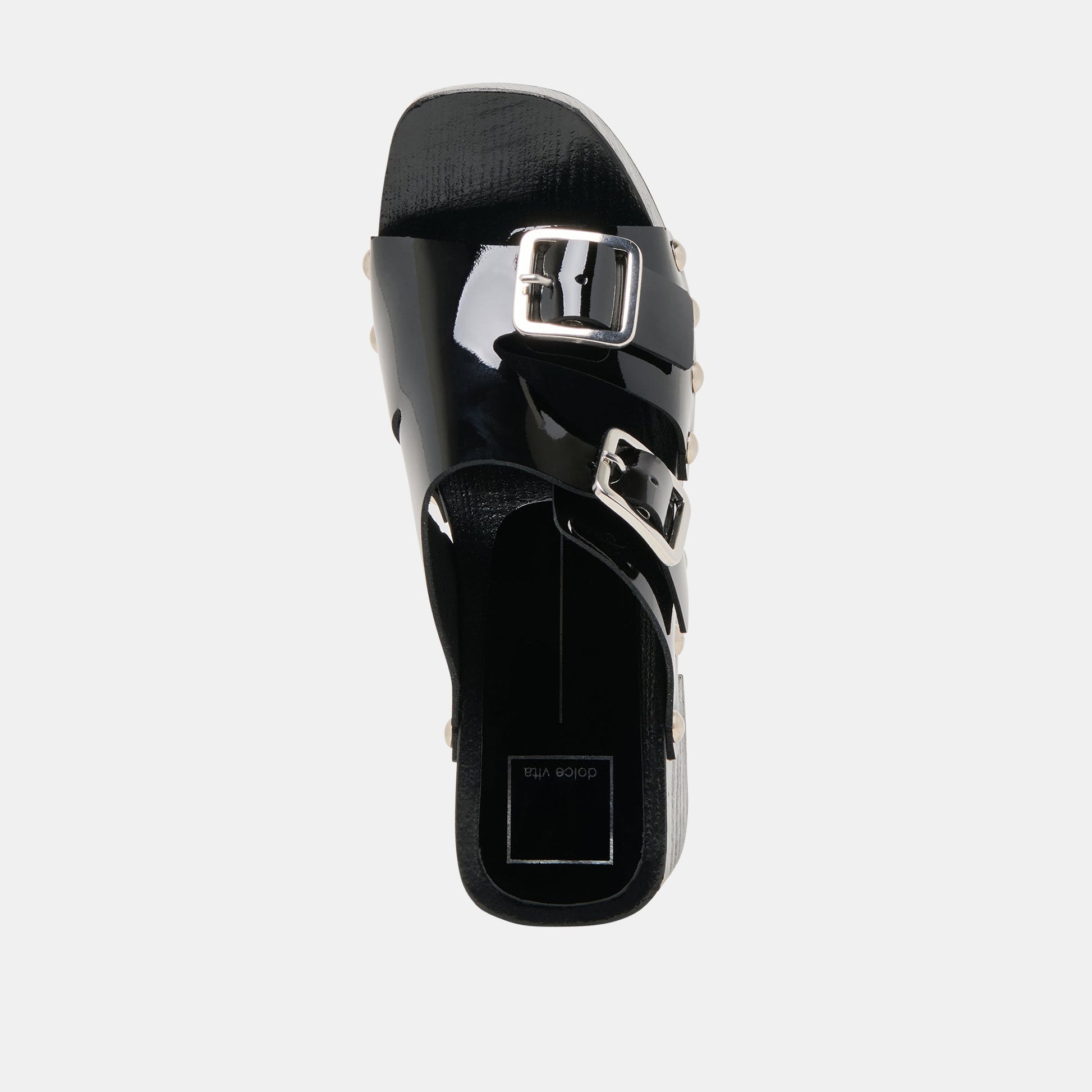 Melody Black Leather Heels - Dolce Vita